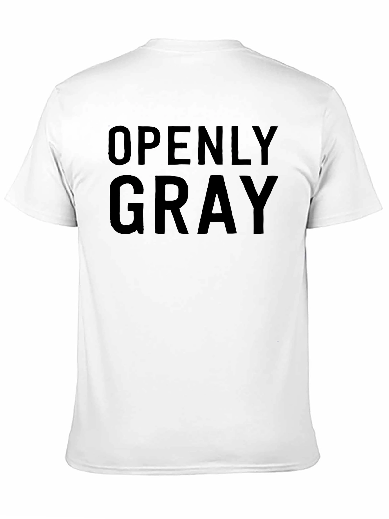 Black Openly Gray Black T-Shirt view 11