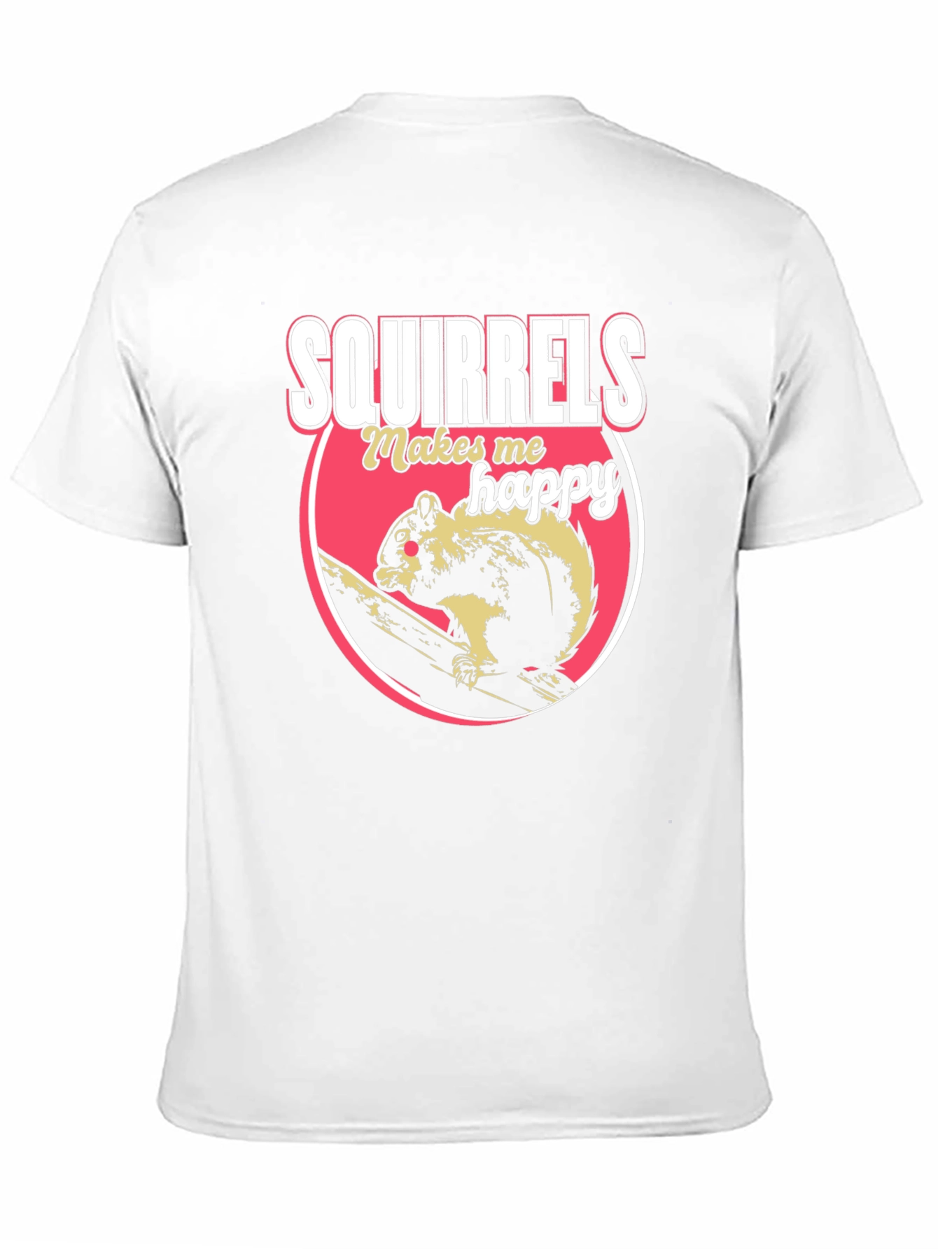 Black Squirrels Make Me Happy Graphic Tee view 11