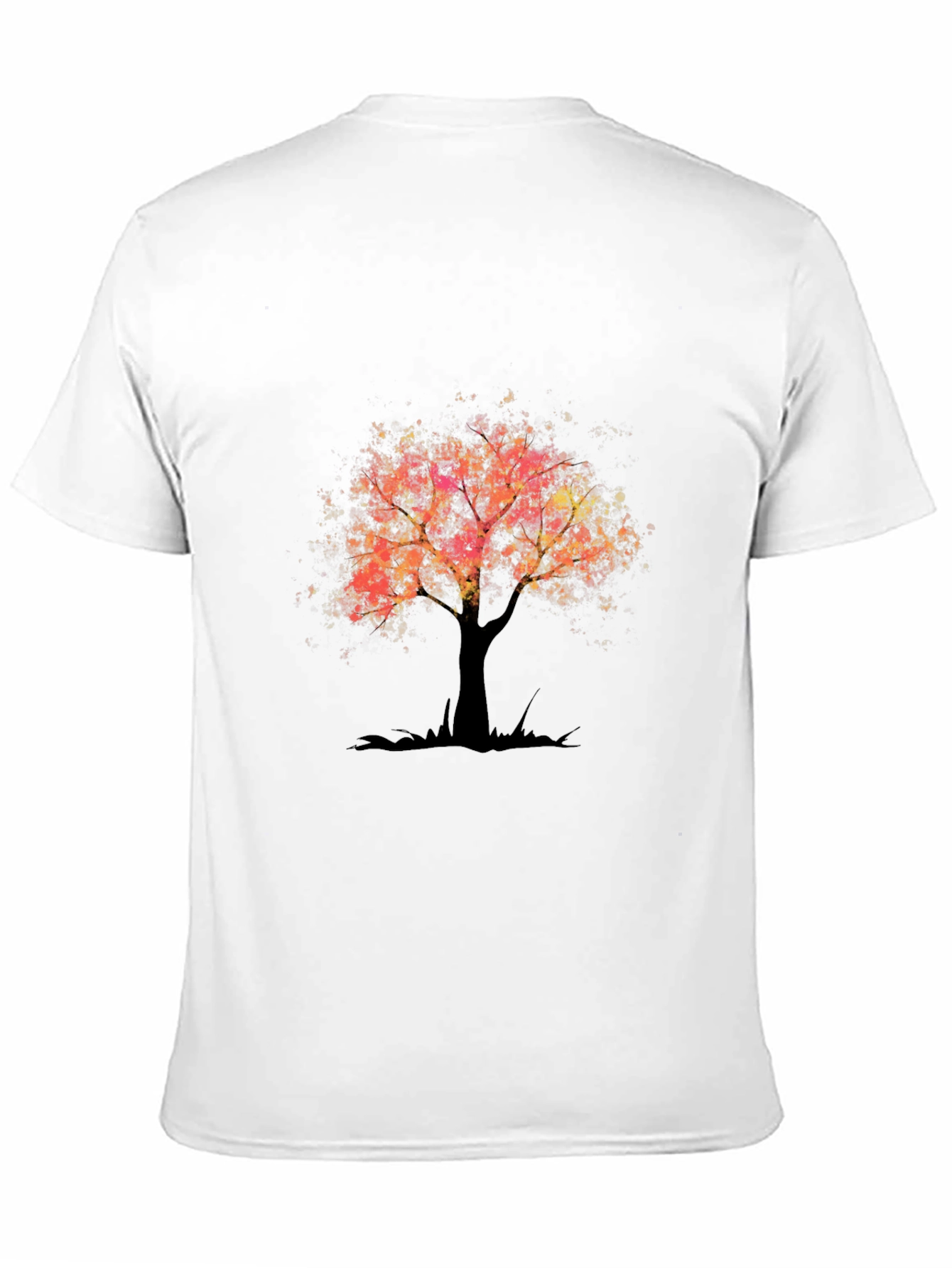 Black Tree of Life Graphic Tee - Black Casual Shirt view 11