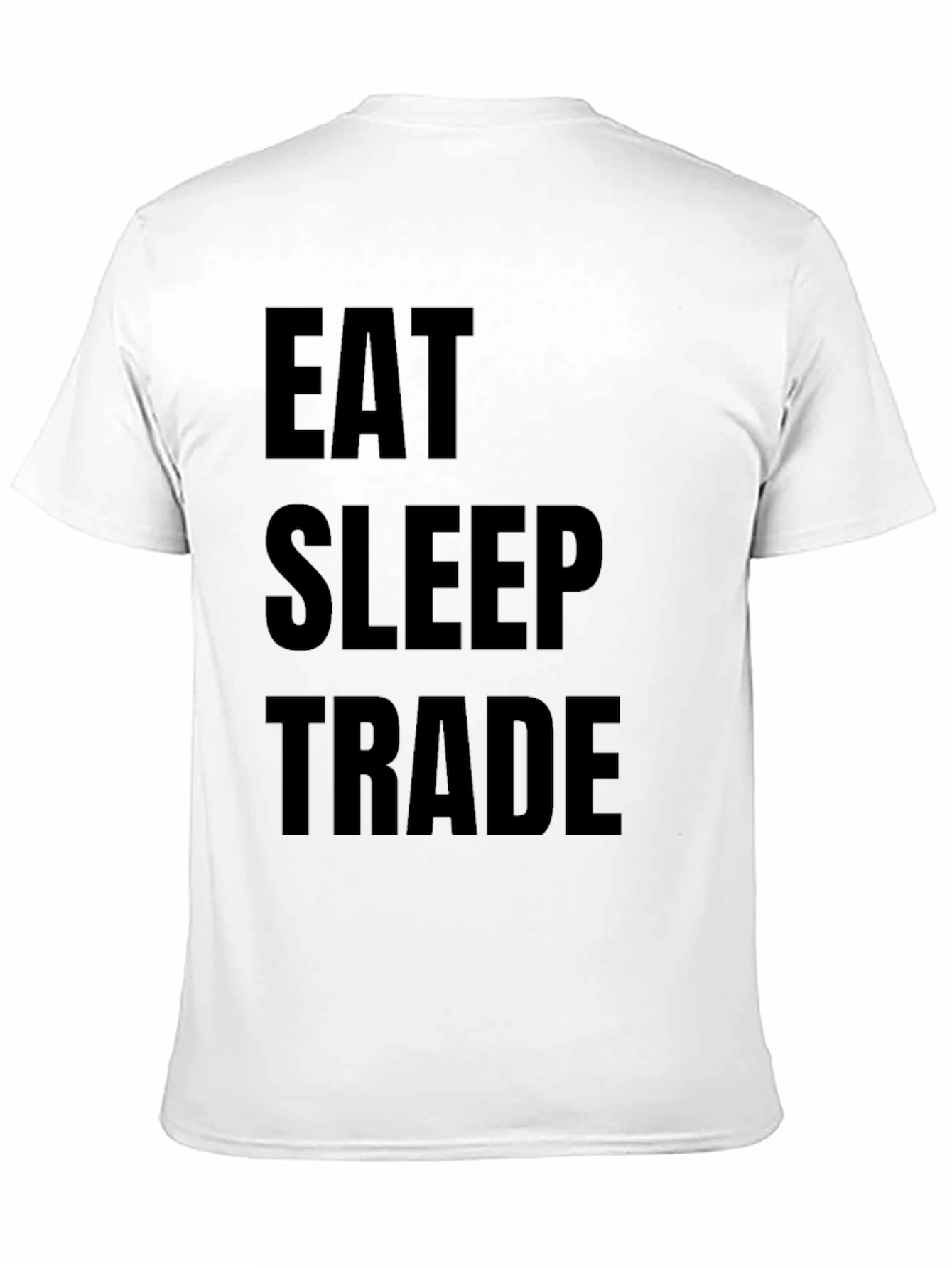 Black Eat Sleep Trade Graphic T-Shirt view 11