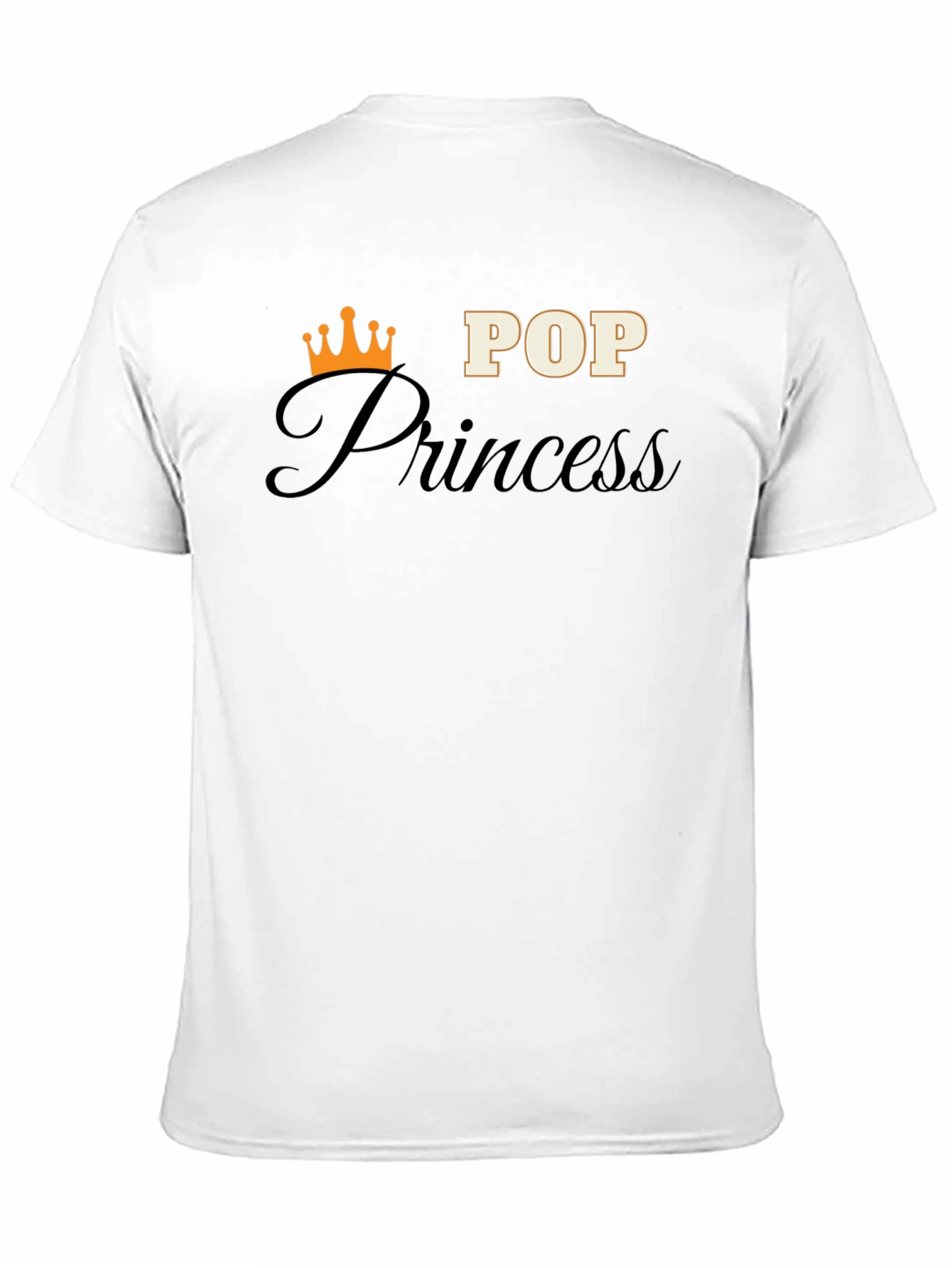 Black Pop Princess Graphic T-Shirt - Black view 11