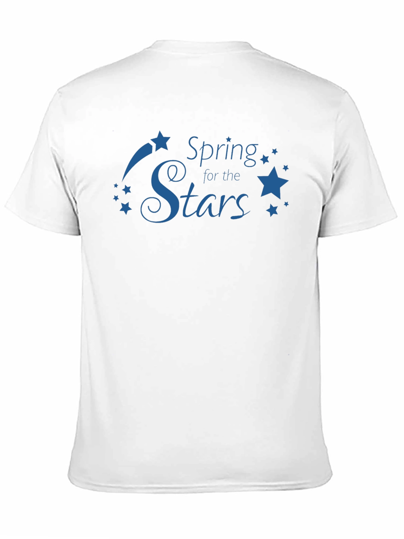 Black Spring for the Stars Men's Black T-Shirt view 11