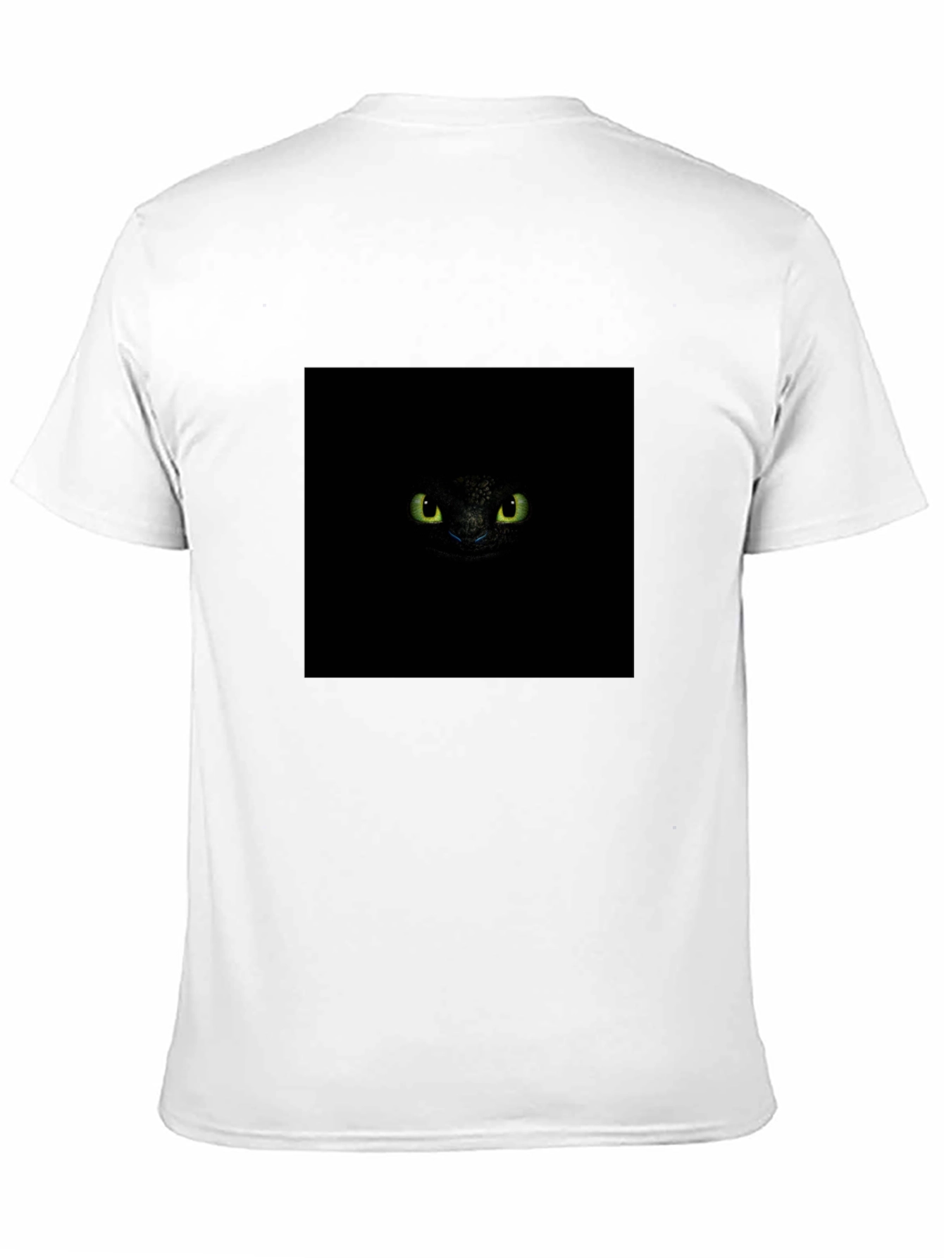 Black Night Fury Eyes Black T-Shirt view 11