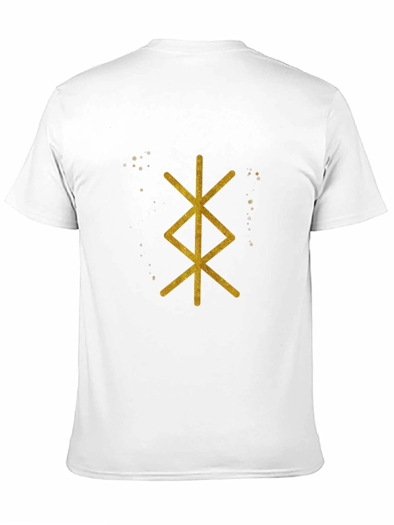 Black Bindrune T-Shirt: Norse Magic Symbol Tee view 11