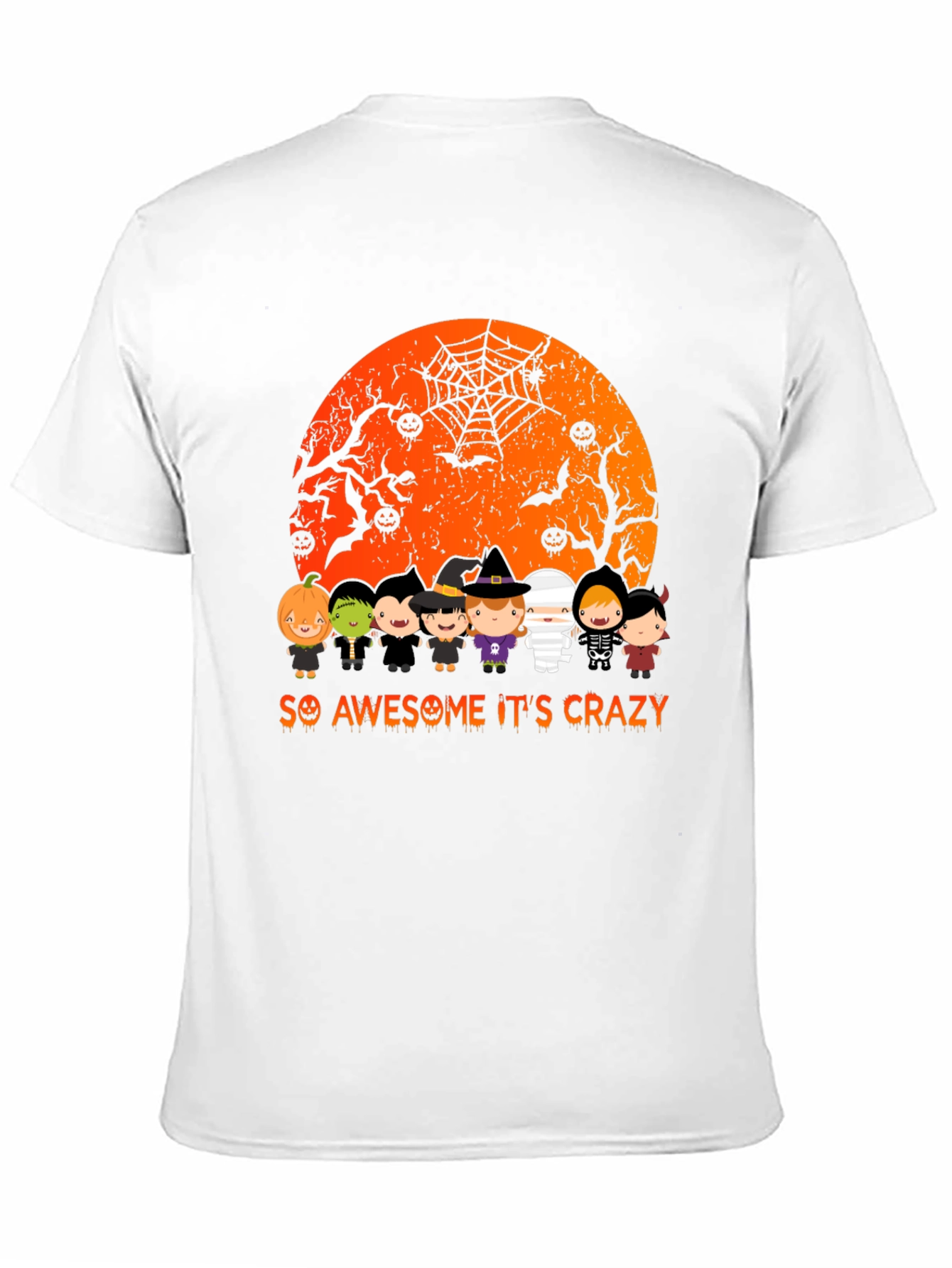 Black Halloween Kids T-Shirt - So Awesome It's Crazy view 11