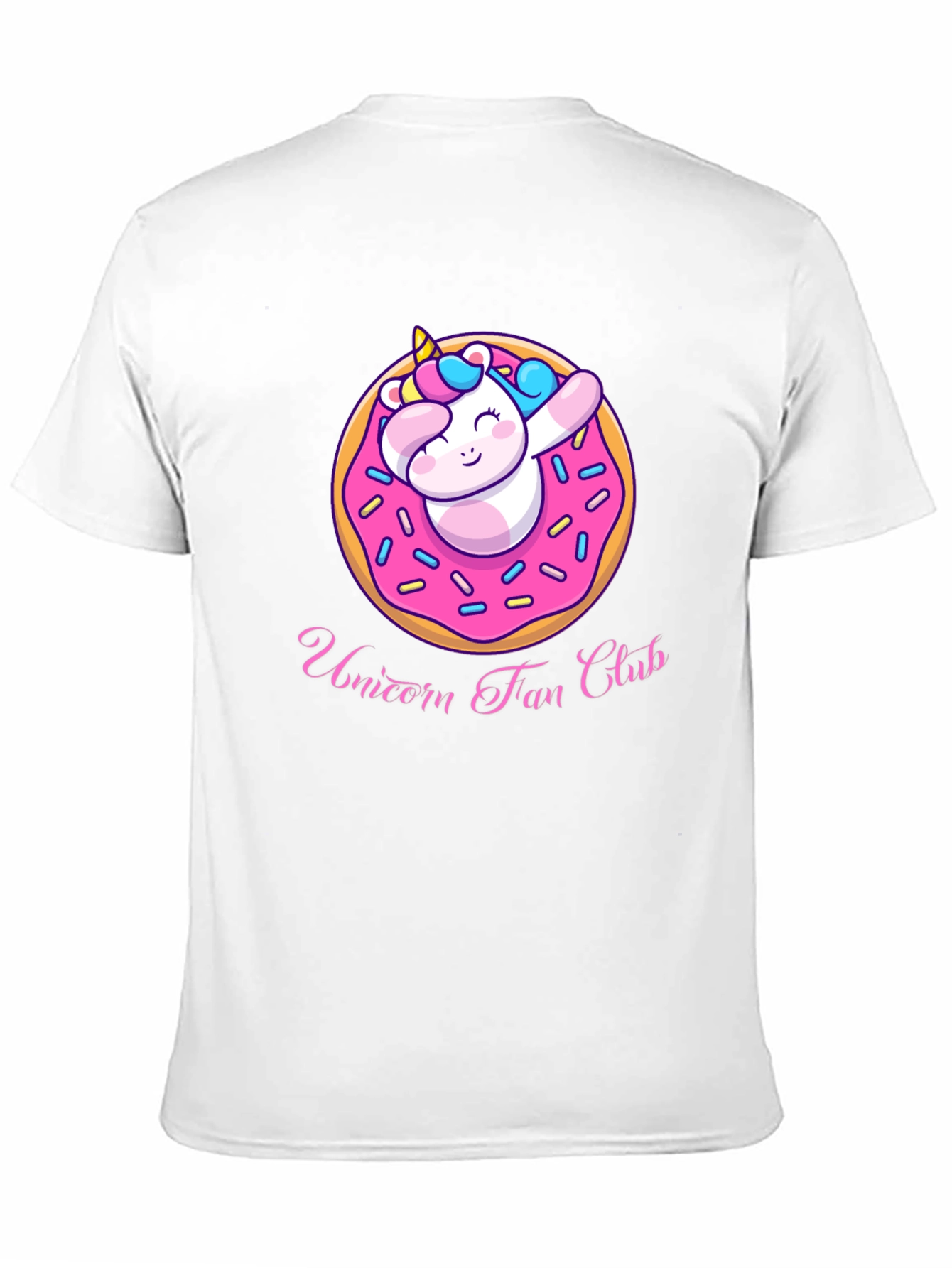 Black Unicorn Fan Club Donut T-Shirt view 11