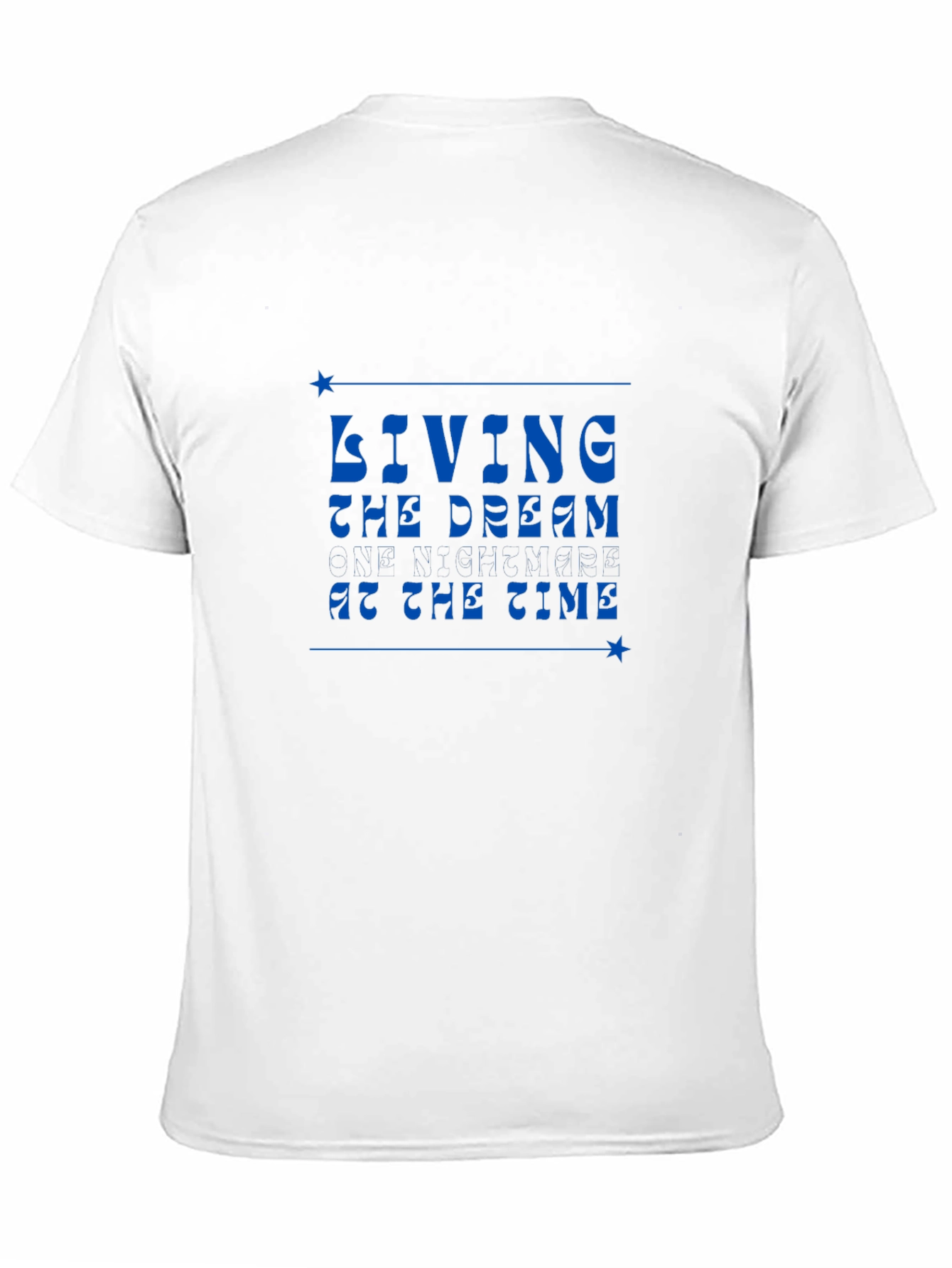 Black Living the Dream T-Shirt - Black view 11