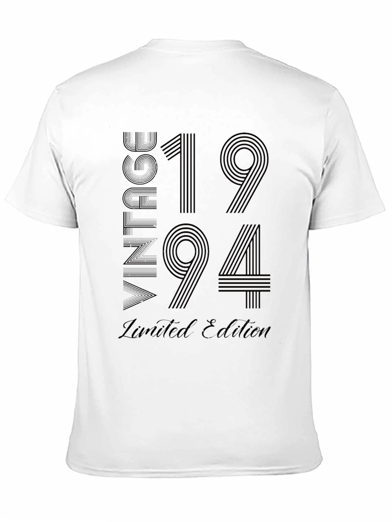 Black Vintage 1994 Limited Edition Black T-Shirt view 11