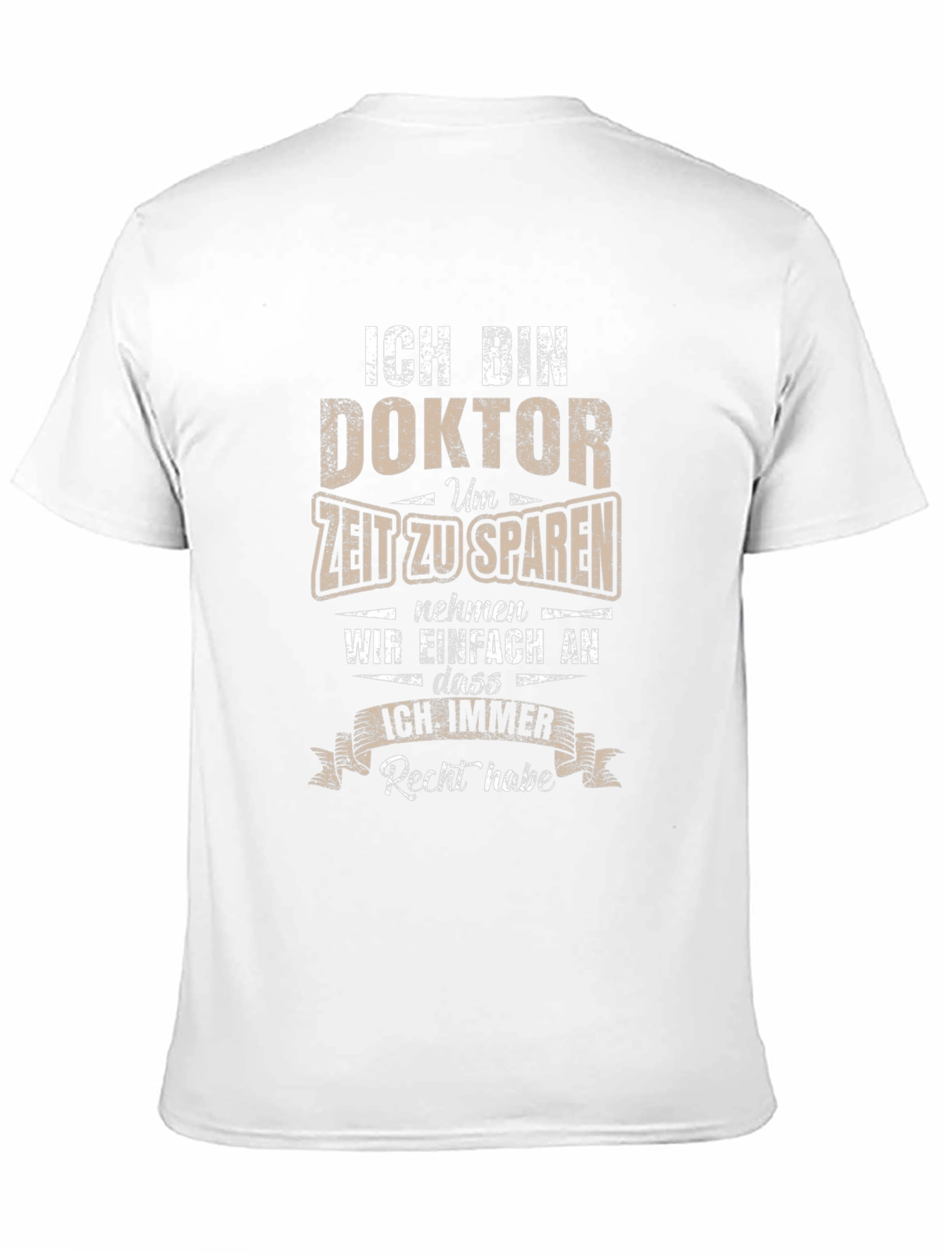 Ich Bin Doktor Graphic Tee - German Doctor Humor Shirt - 11