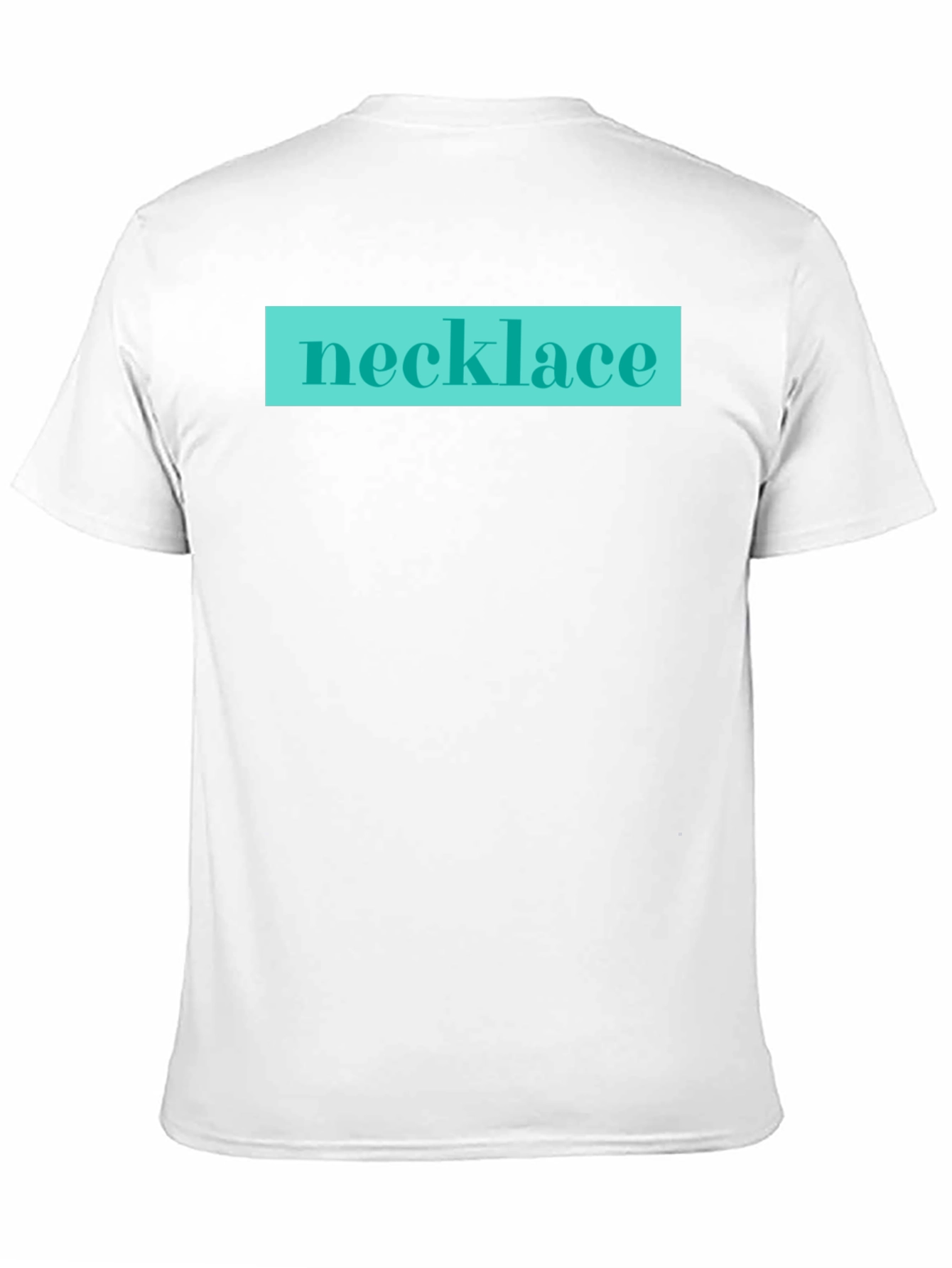 Black Necklace Graphic Tee - Black Casual Shirt view 11