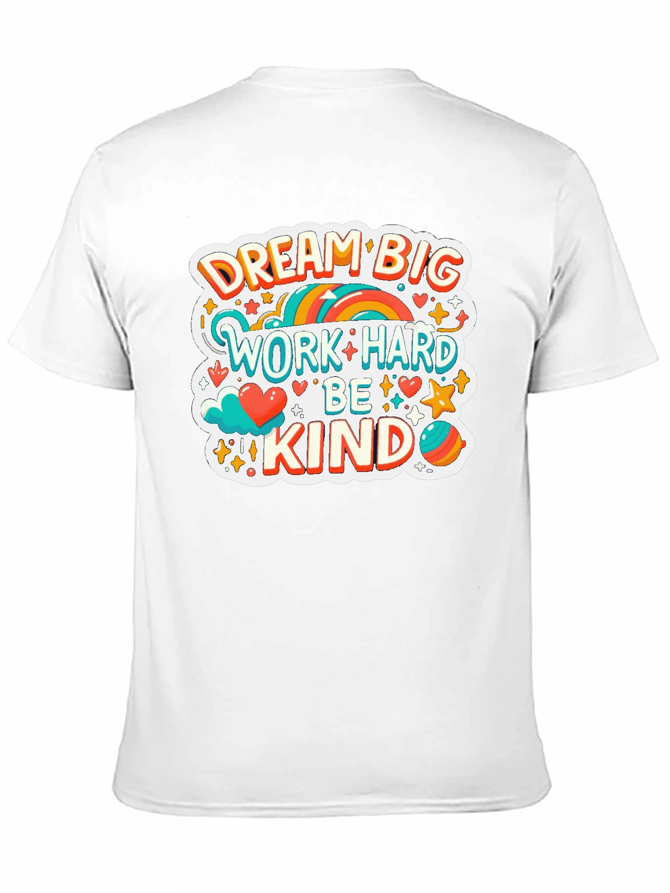 Black Dream Big Graphic Tee view 11