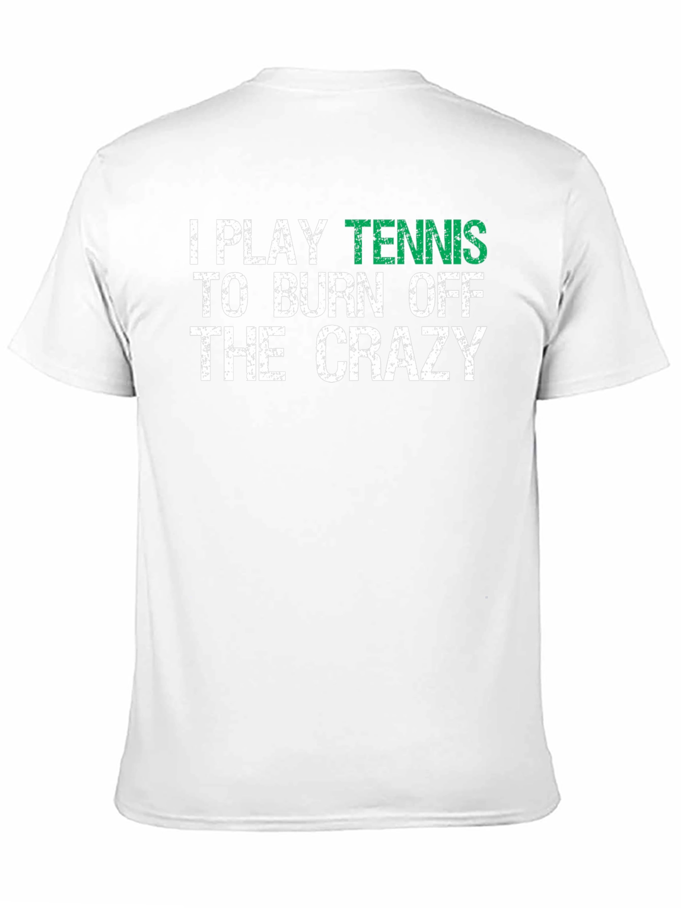 Black Tennis Crazy Graphic Tee - Burn Off Energy in Style! view 11