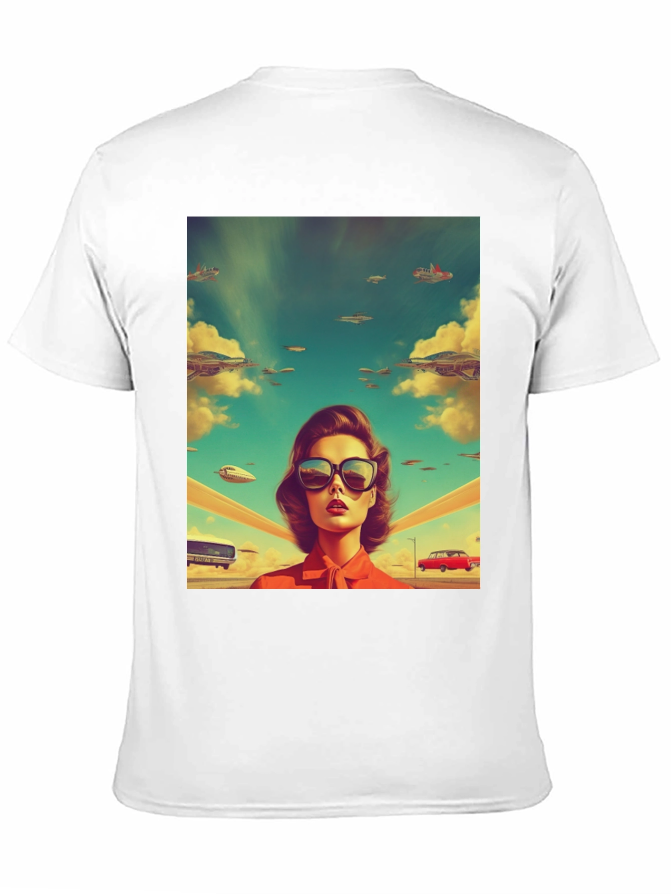 Retro Futuristic T-Shirt - 11