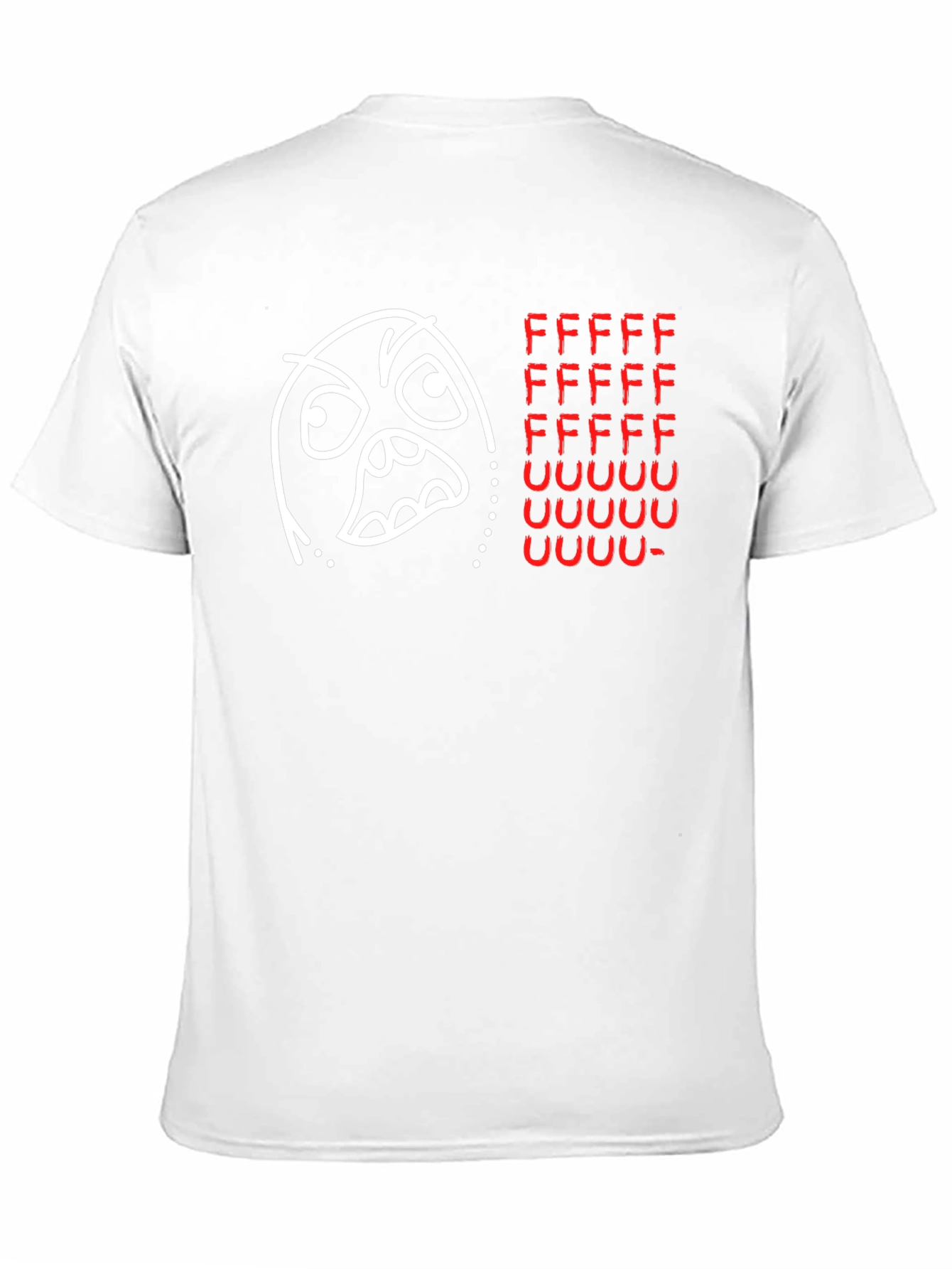 Black Rage Face FFFFFUUUUU Meme T-Shirt view 11