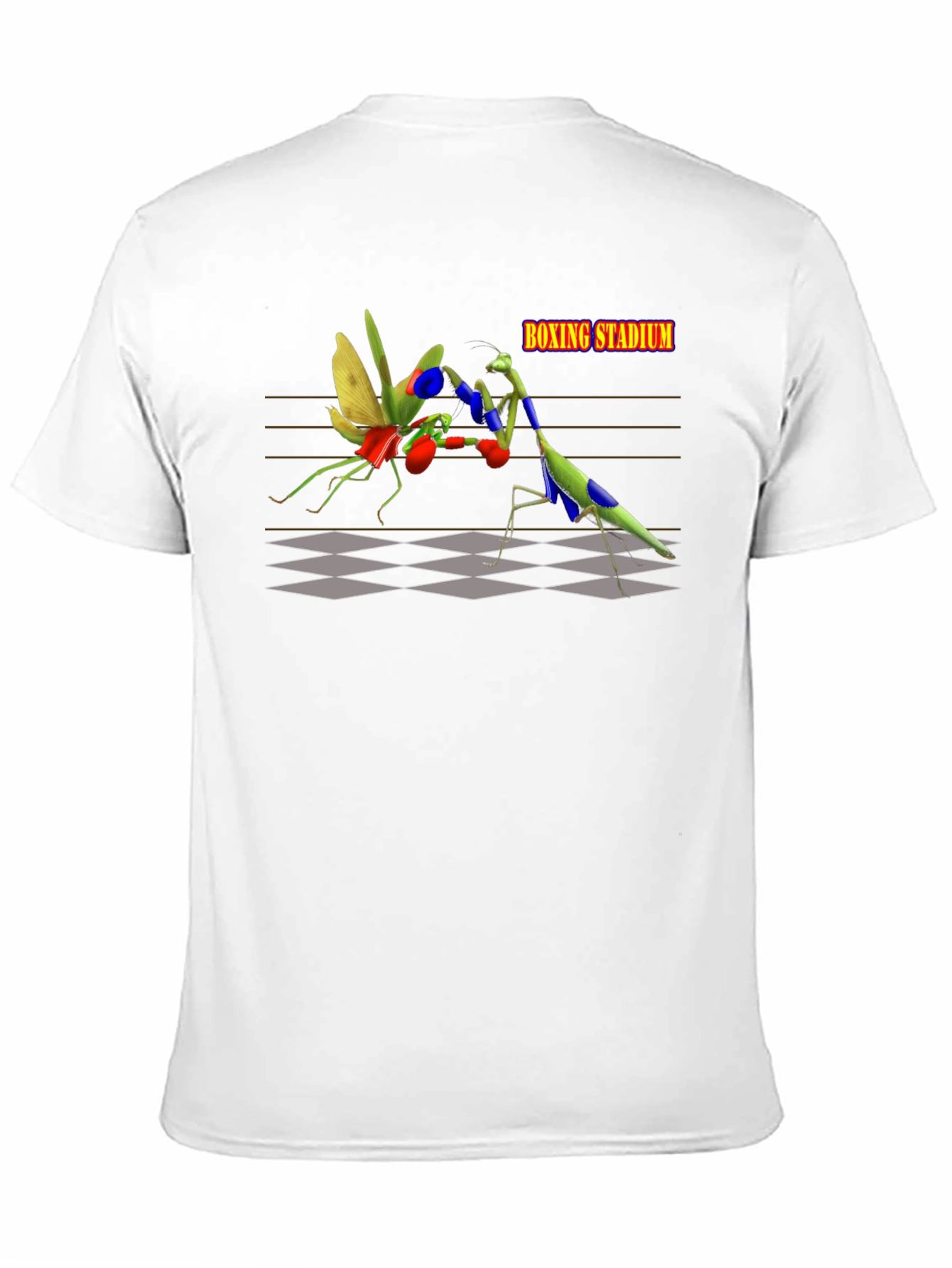 Black Boxing Mantis T-Shirt view 11