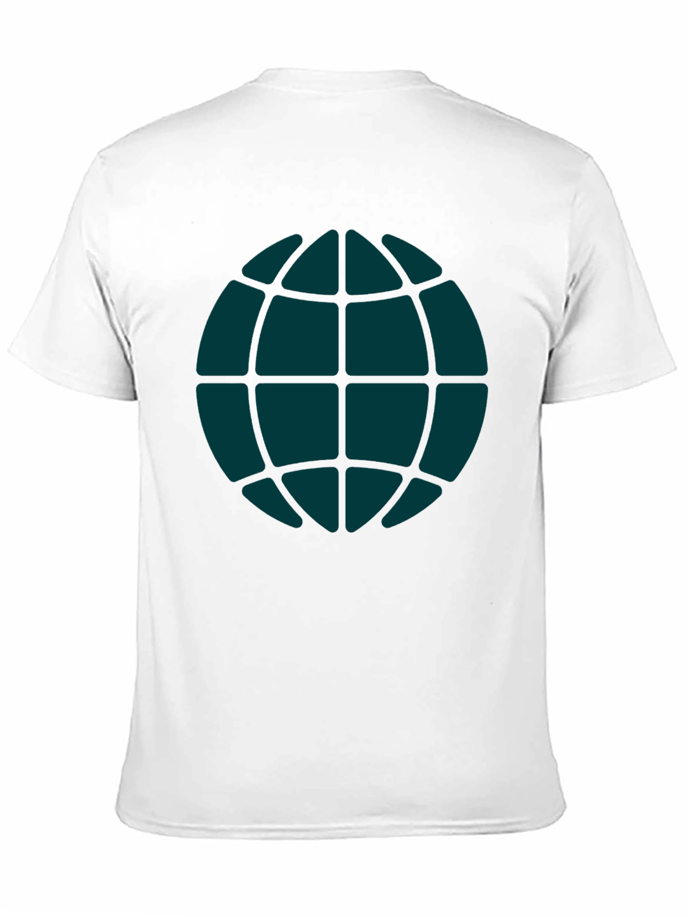 Black Globe Graphic Tee - Casual Black T-Shirt view 11