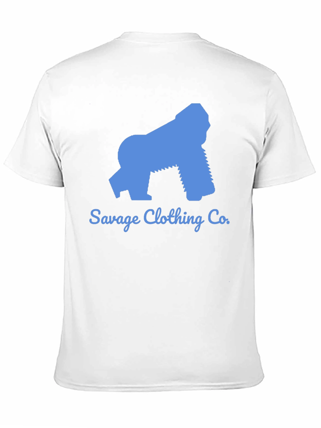 Black Savage Clothing Co. Gorilla Graphic Tee - Black view 11