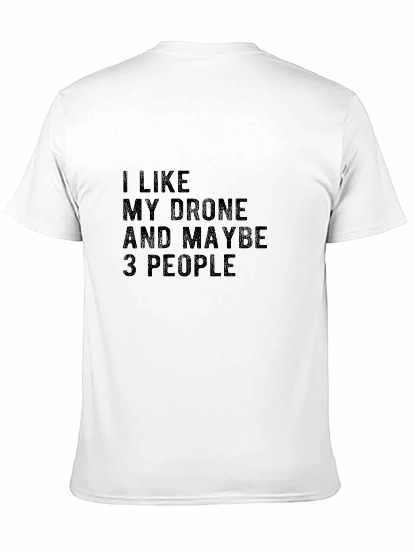 Black Drone Lover T-Shirt - Funny Graphic Tee view 11