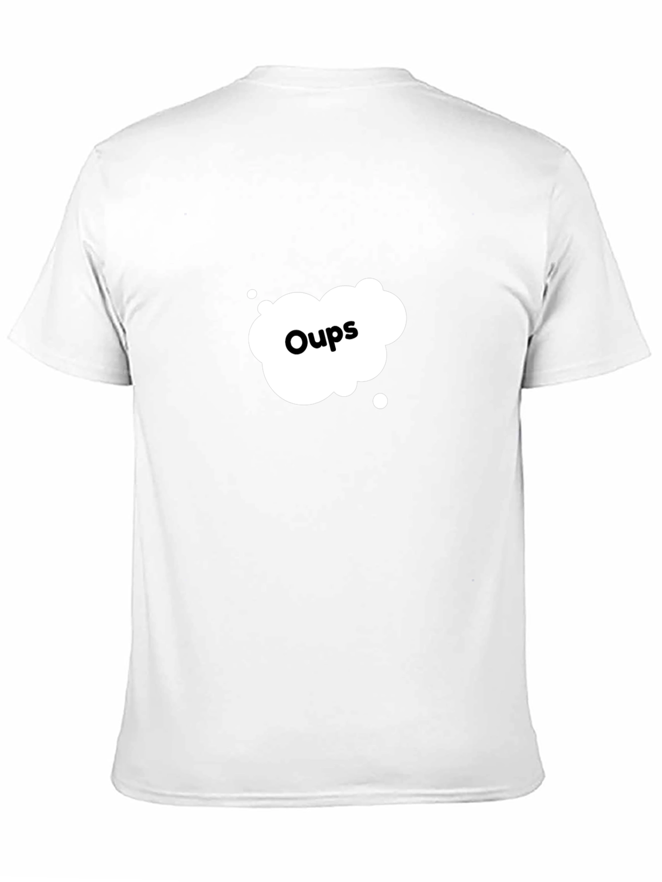 Black Oops! Graphic T-Shirt - Stylish, Casual, and Comfy view 11
