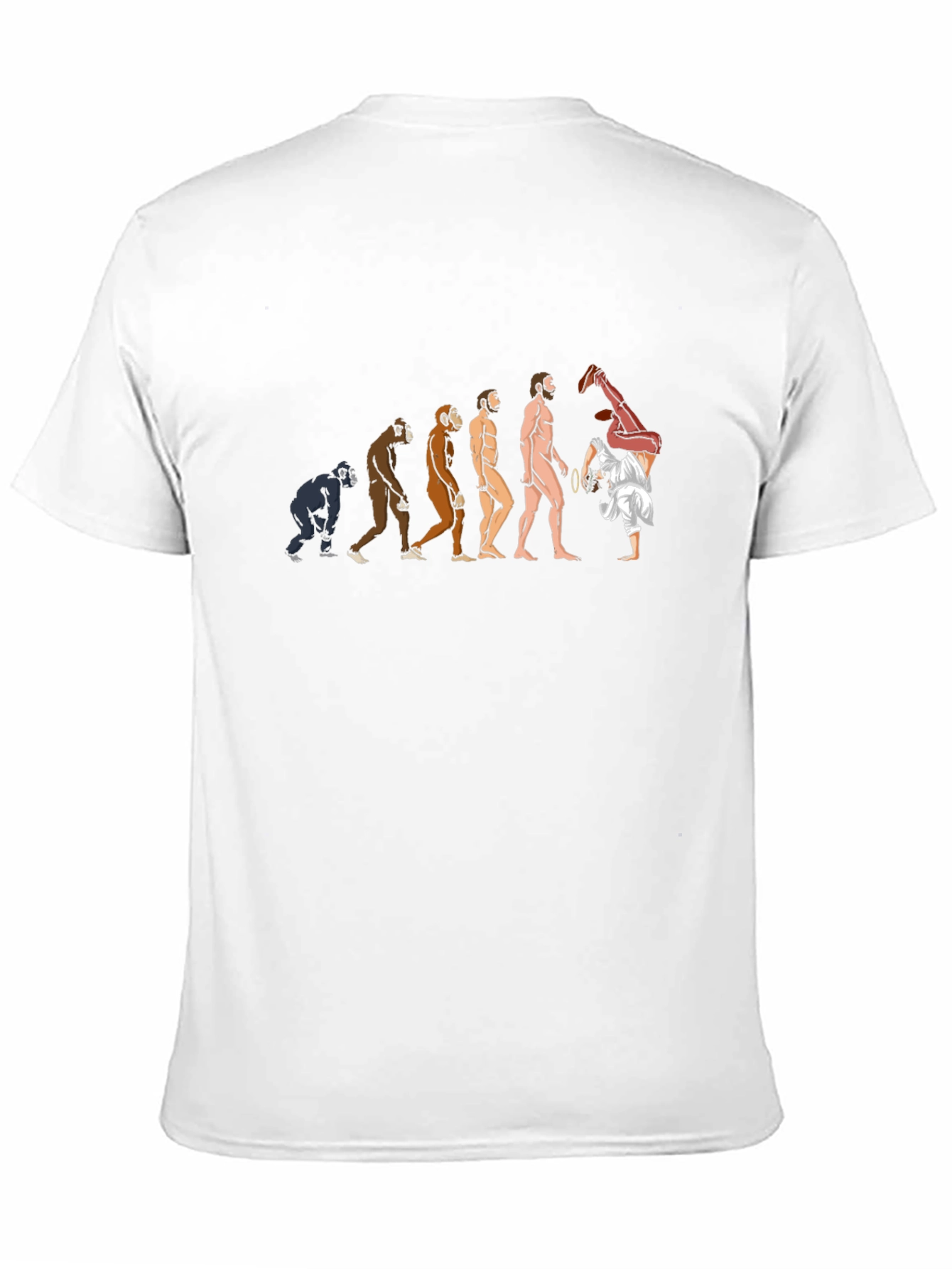 Black Evolution of Dance T-Shirt - Black, Cotton view 11