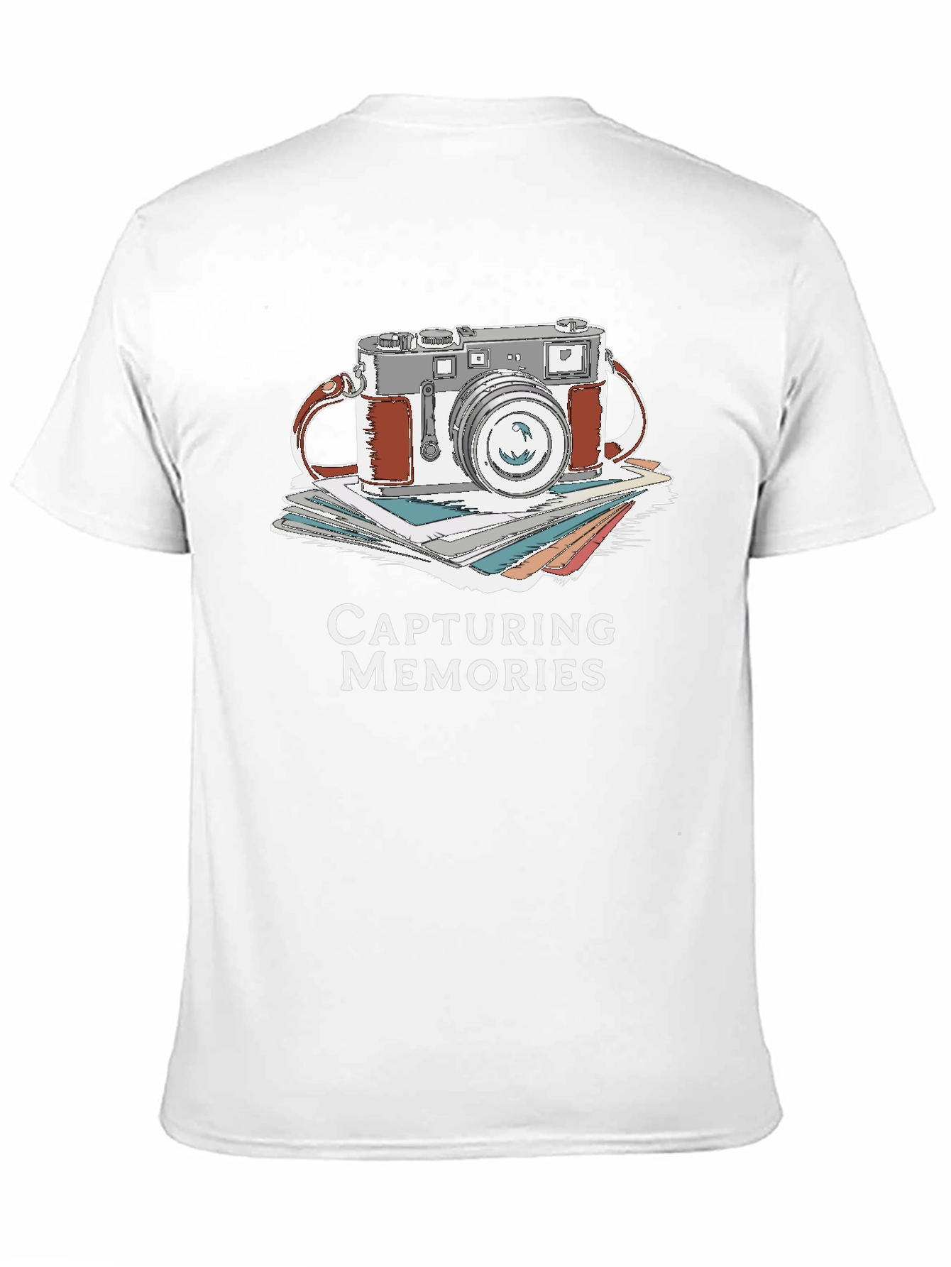 Black Capturing Memories Graphic T-Shirt view 11