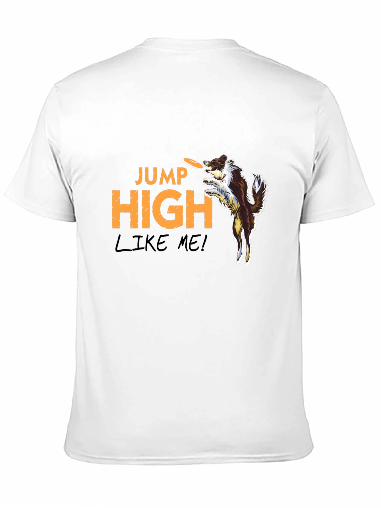Black Jump High Dog Graphic T-Shirt view 11