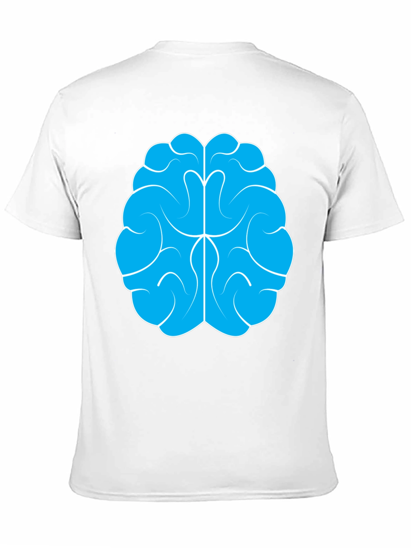 Black Brain Graphic Tee - Black Cotton Blend view 11