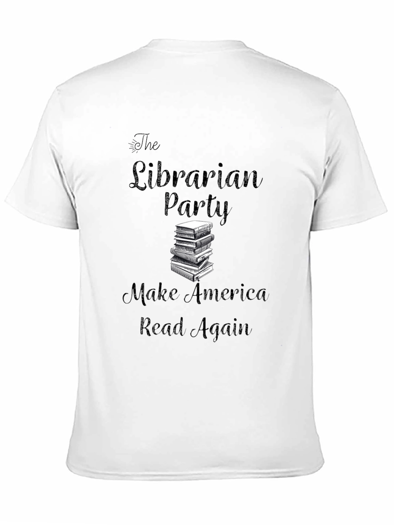 Black Librarian Party T-Shirt: Make America Read Again! view 11