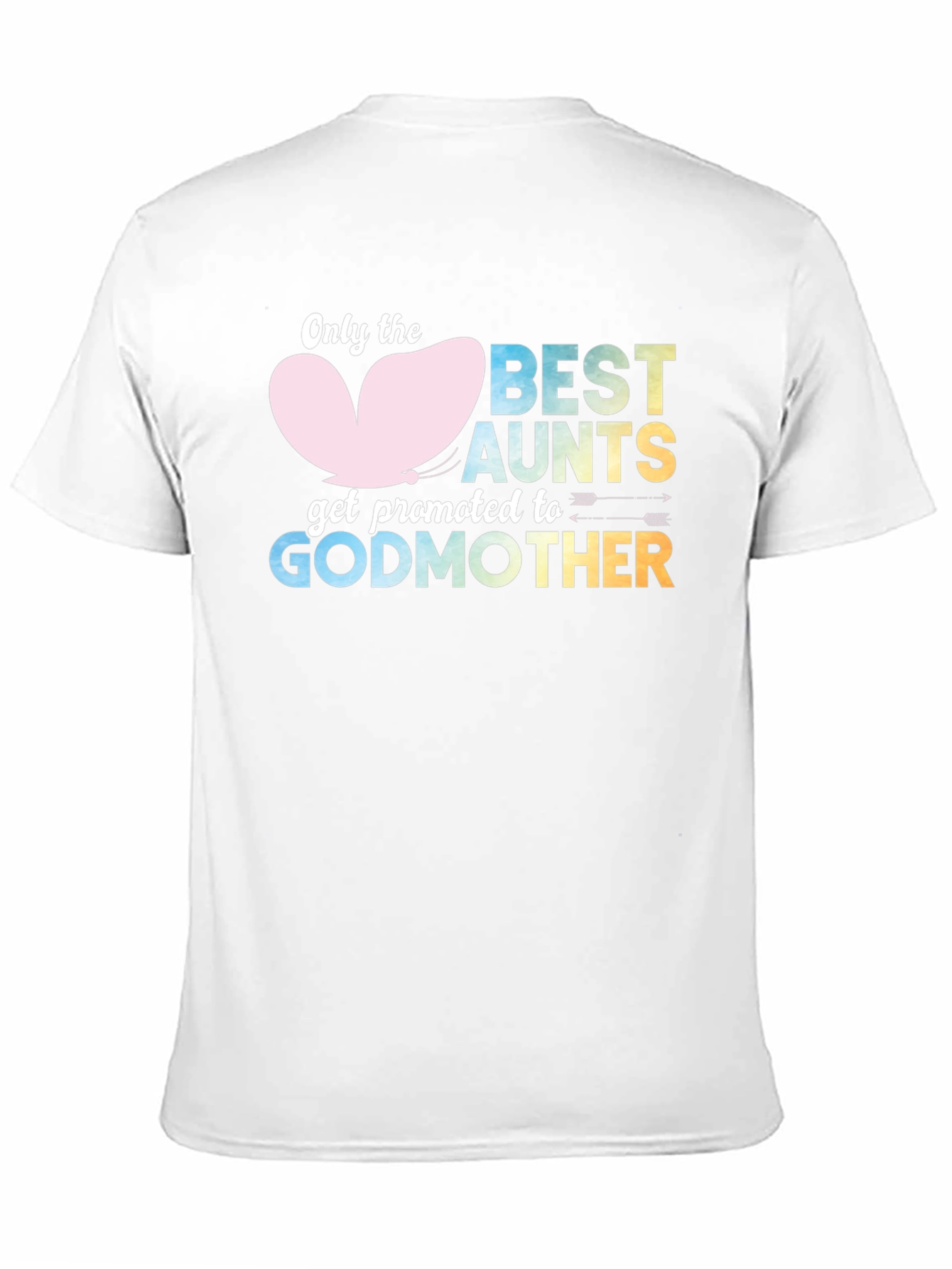 Black Best Aunts Get Promoted to Godmother T-Shirt view 11