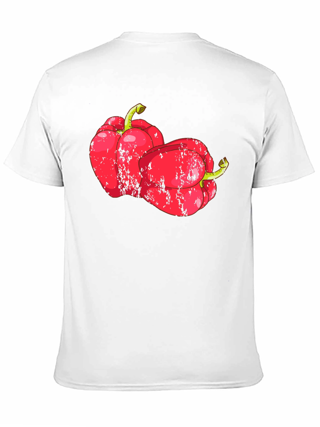 Black Red Pepper Graphic T-Shirt - Unique Design view 11