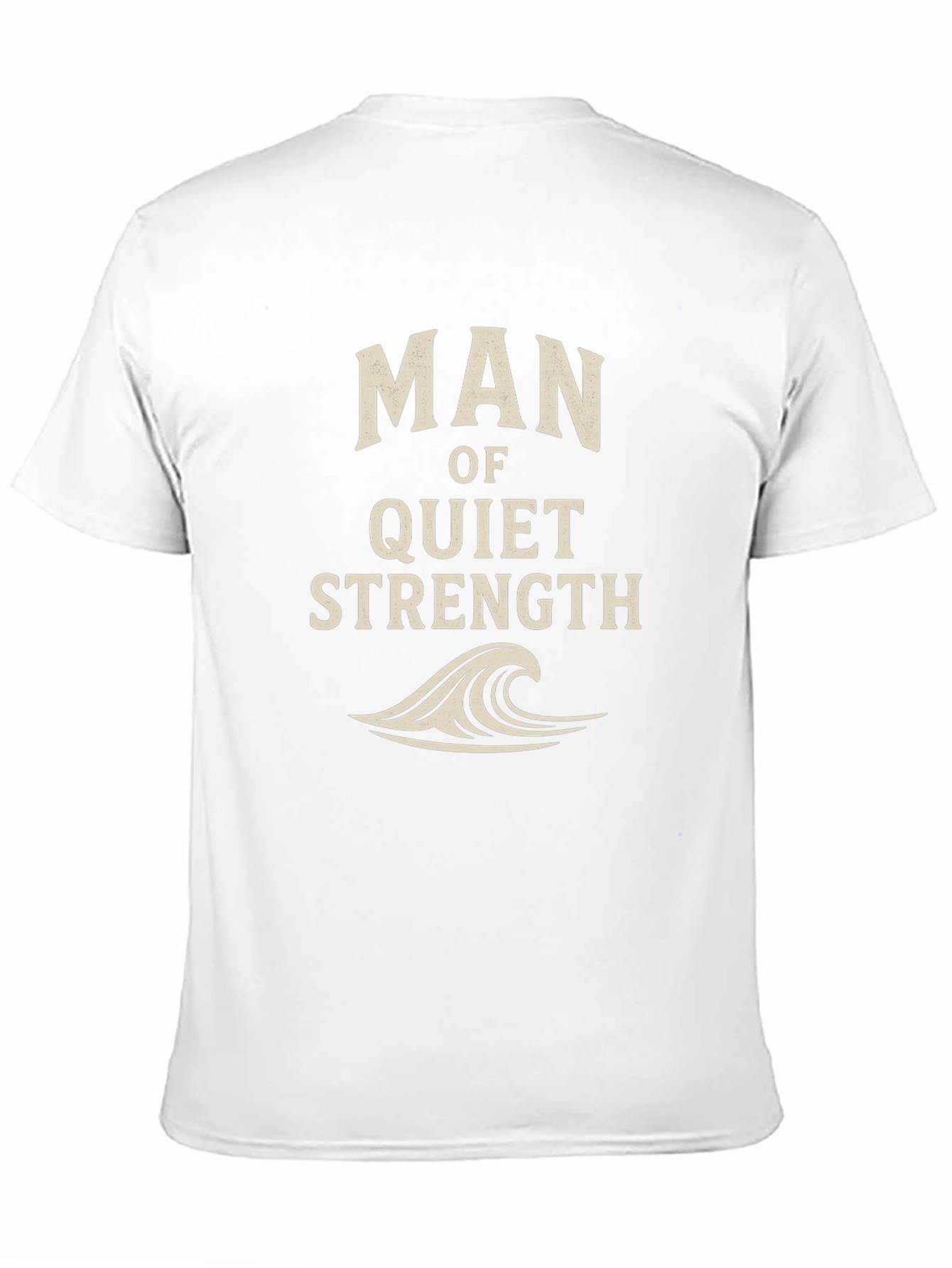 Black Man of Quiet Strength Graphic Tee view 11