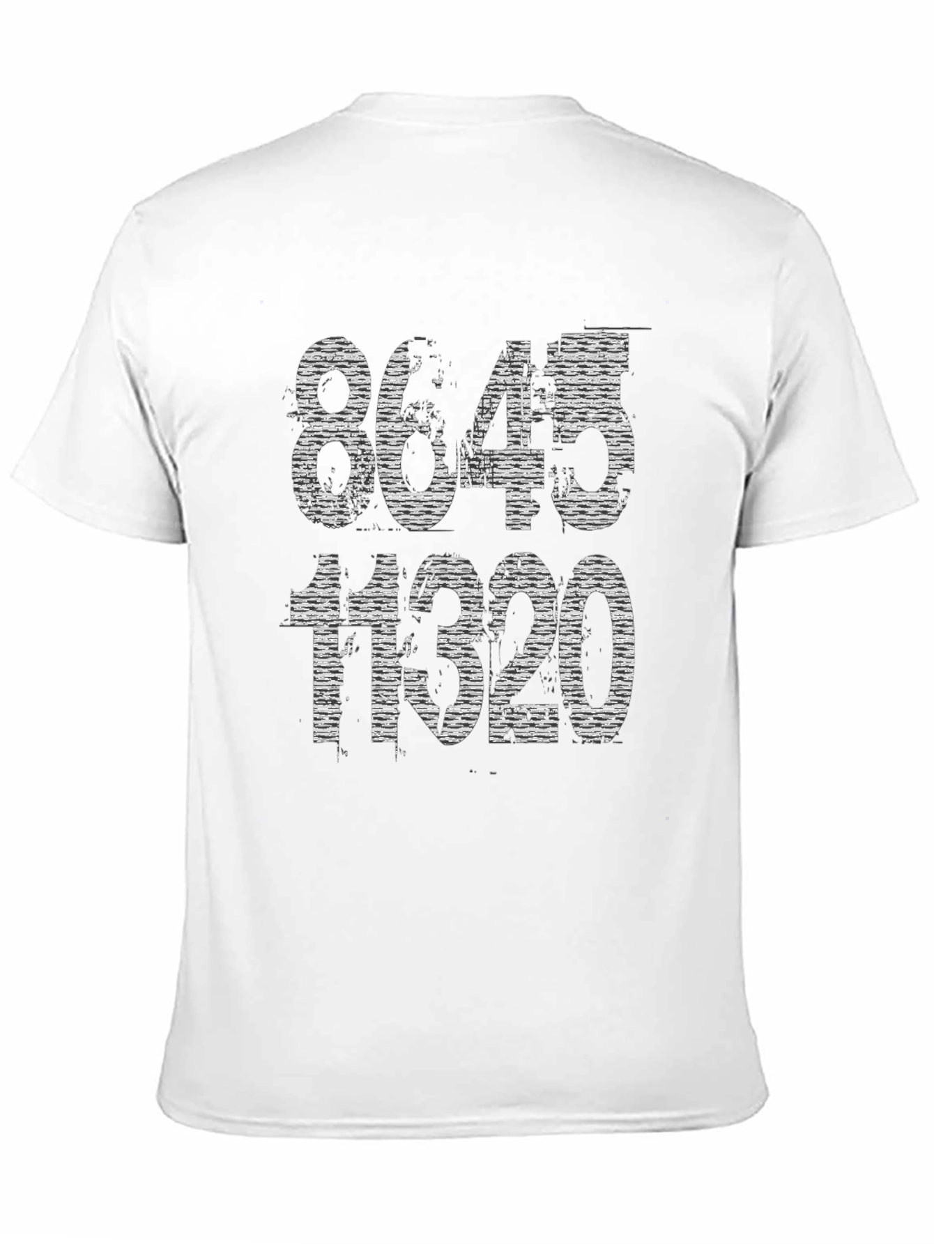 Black 8645 11320 Graphic Tee - Political Statement T-Shirt view 11