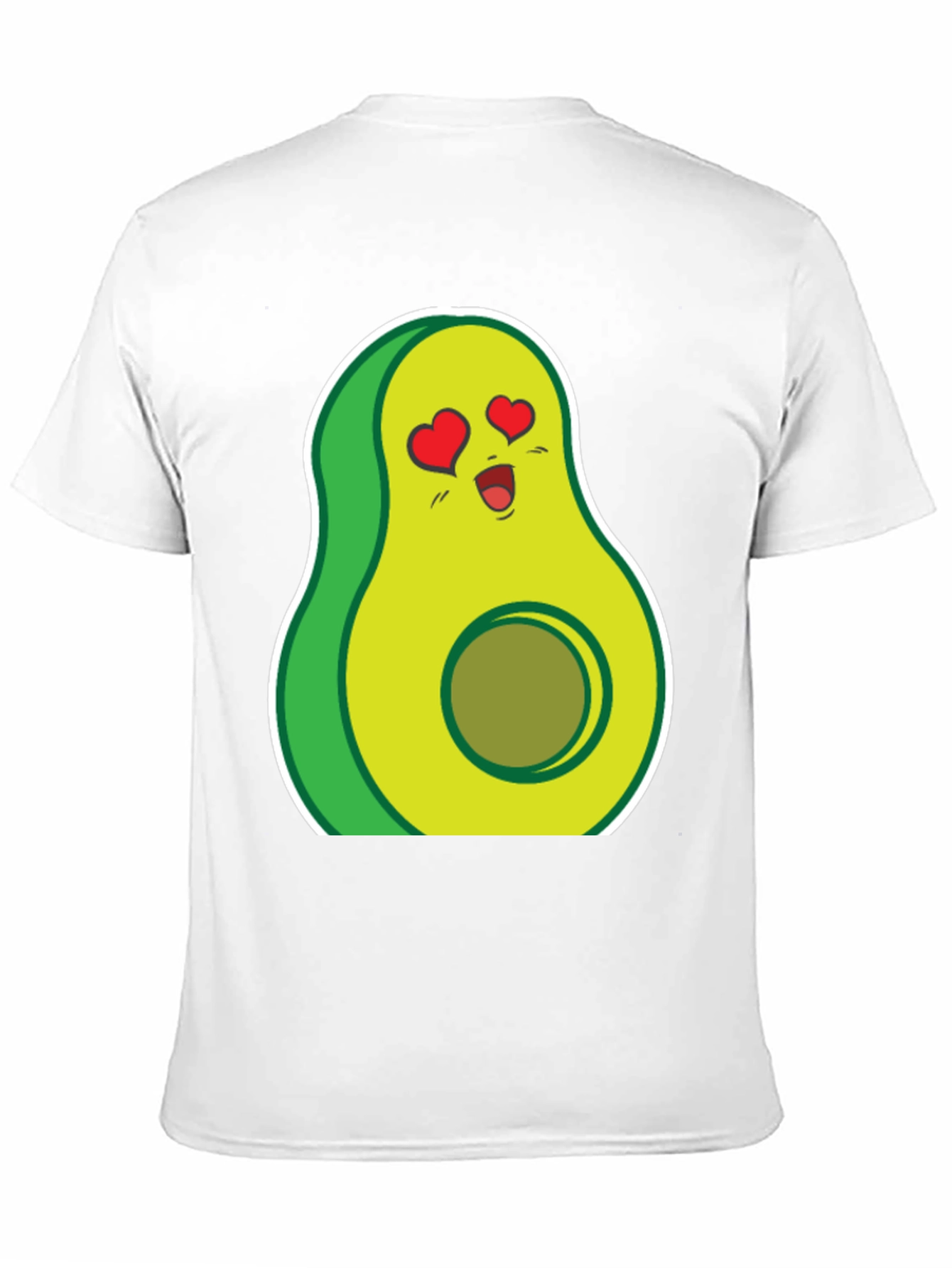 Black Avocado Love T-Shirt - Funny Food Tee view 11