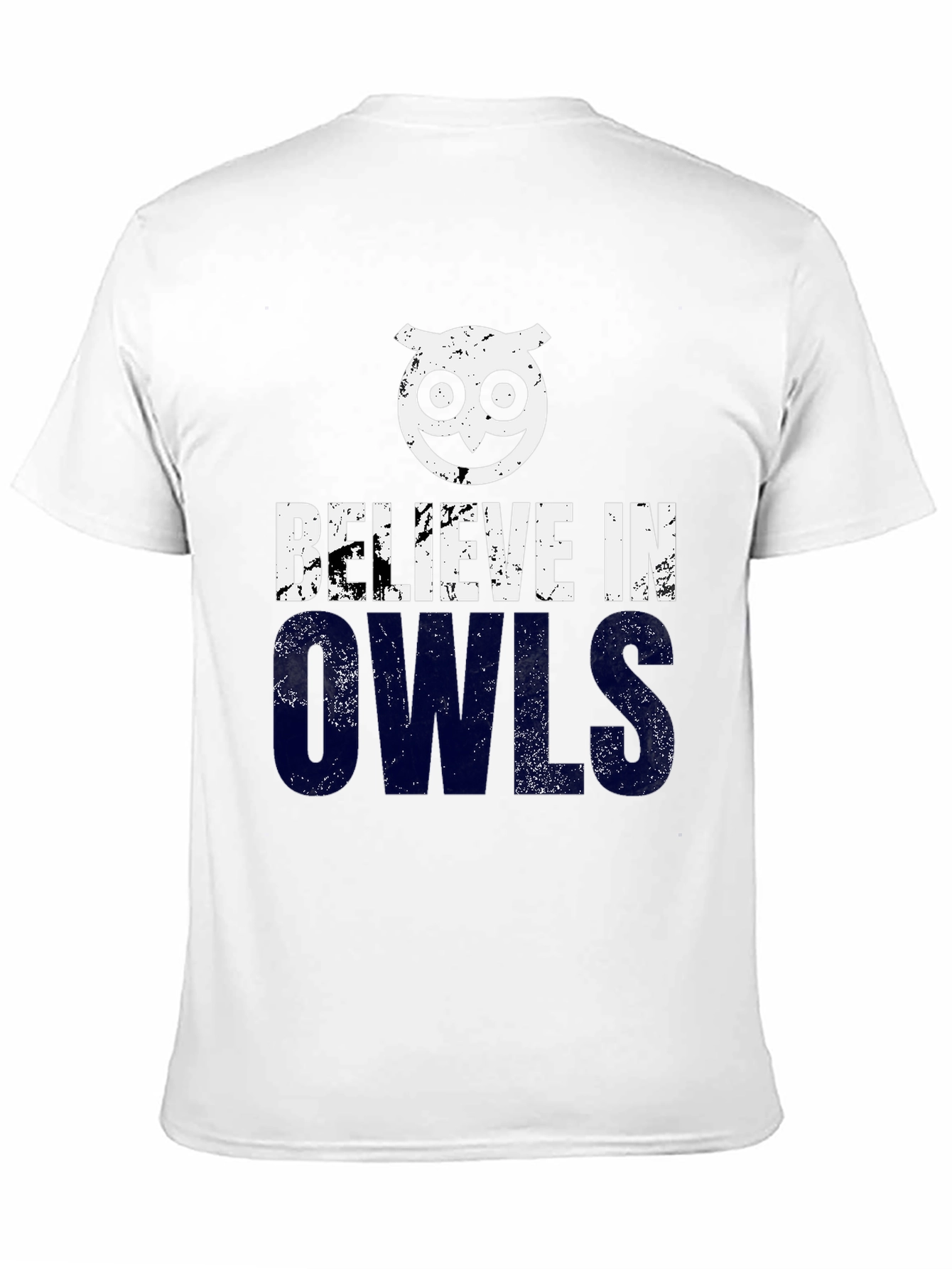 Black Believe in Owls Graphic Print T-Shirt view 11