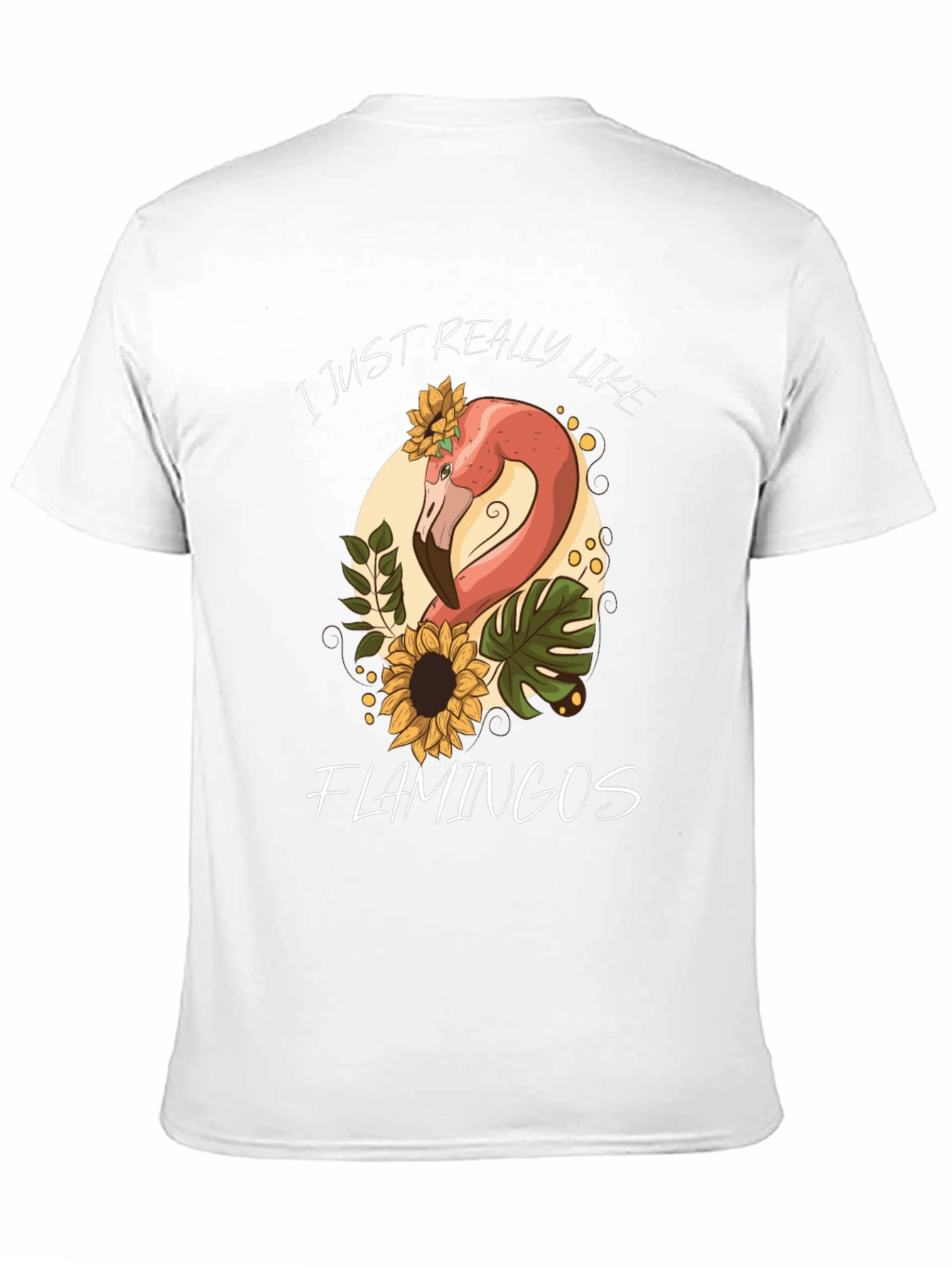 Black Flamingo Lover Graphic Tee - Cute and Comfy! view 11