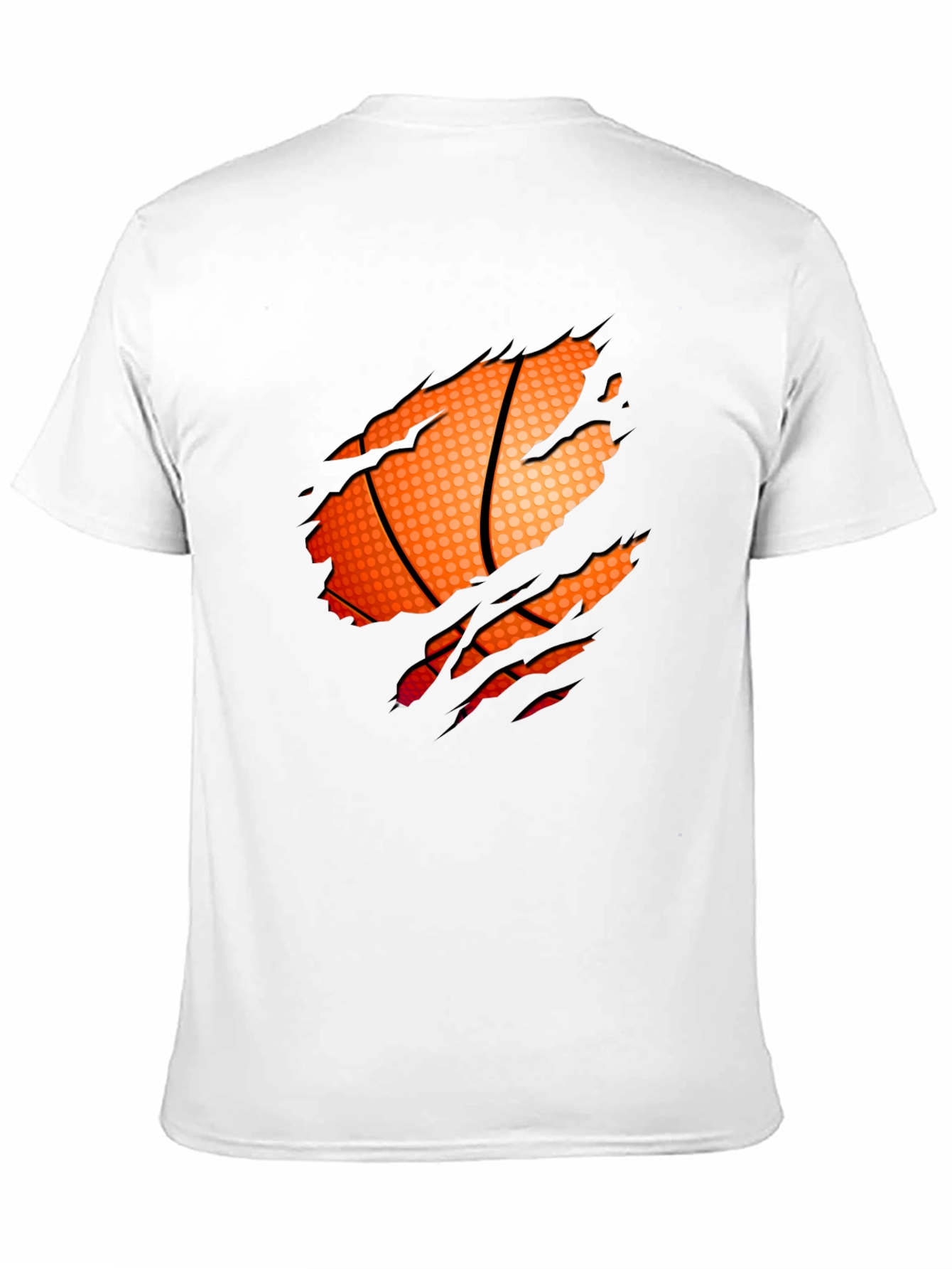Basketball Graphic Black T-Shirt - 11
