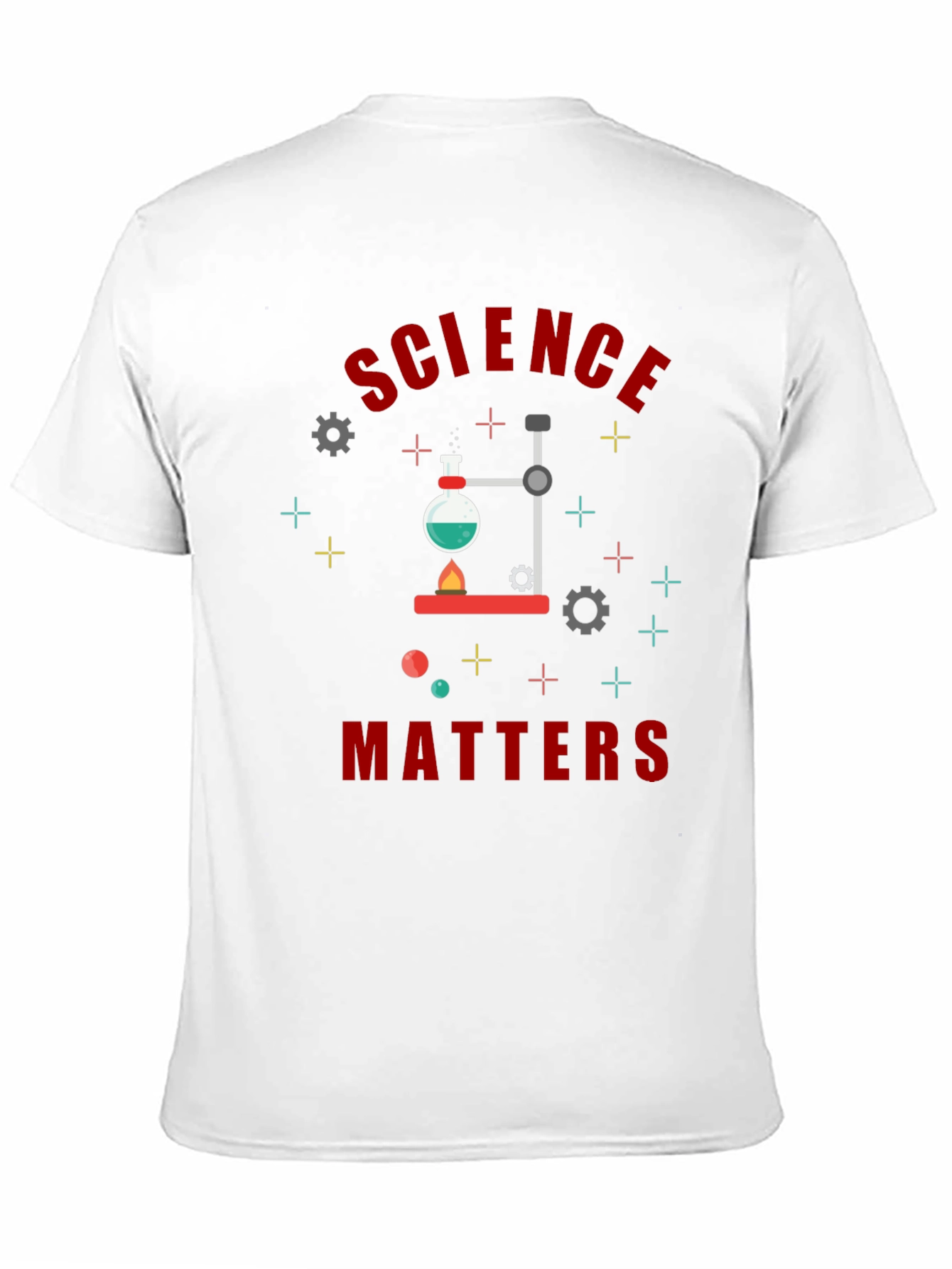 Black Science Matters Graphic Tee - Lab Experiment Design view 11
