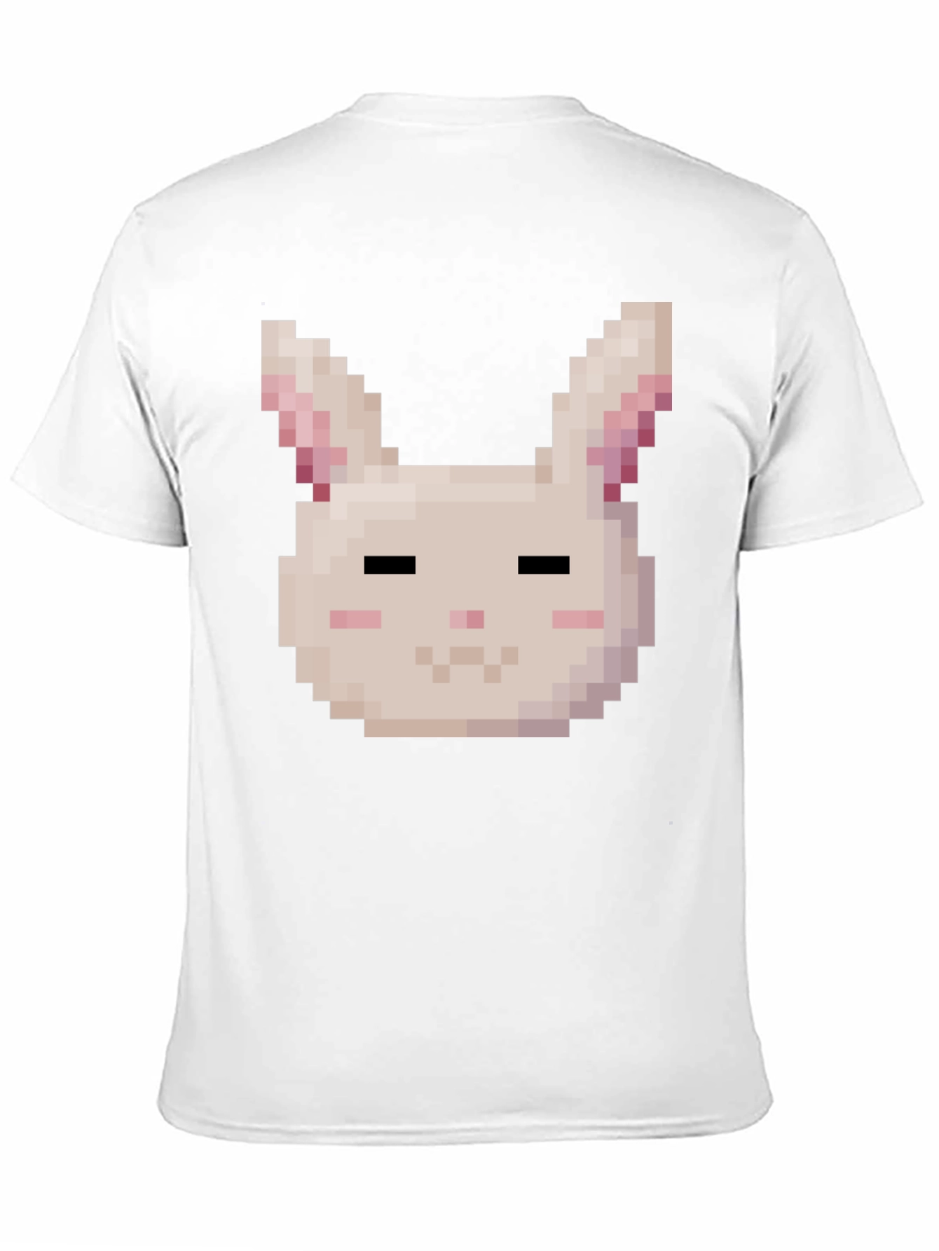 Pixel Bunny Graphic T-Shirt - Soft Cotton Tee - 11