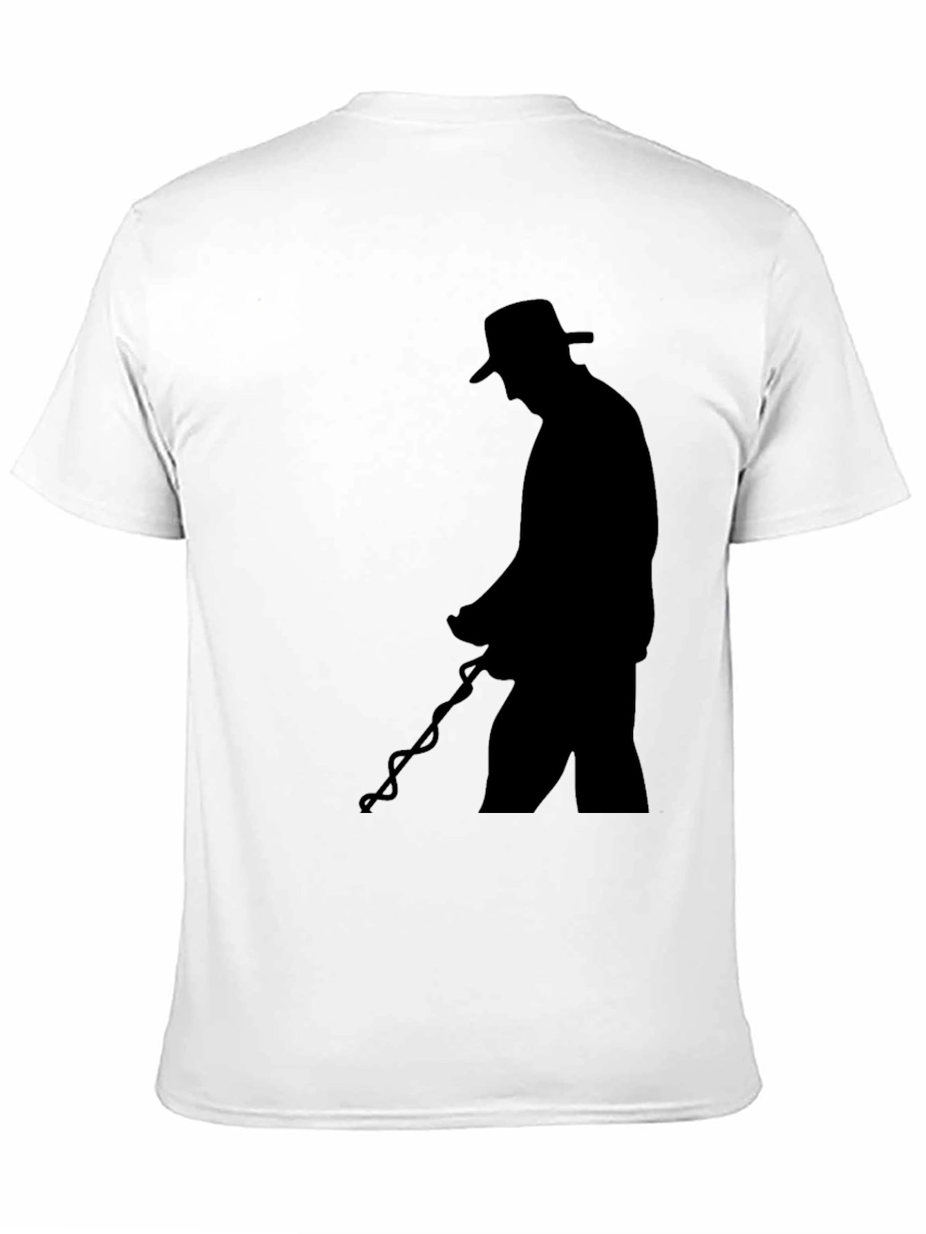 Black Black Silhouette Graphic T-Shirt view 11