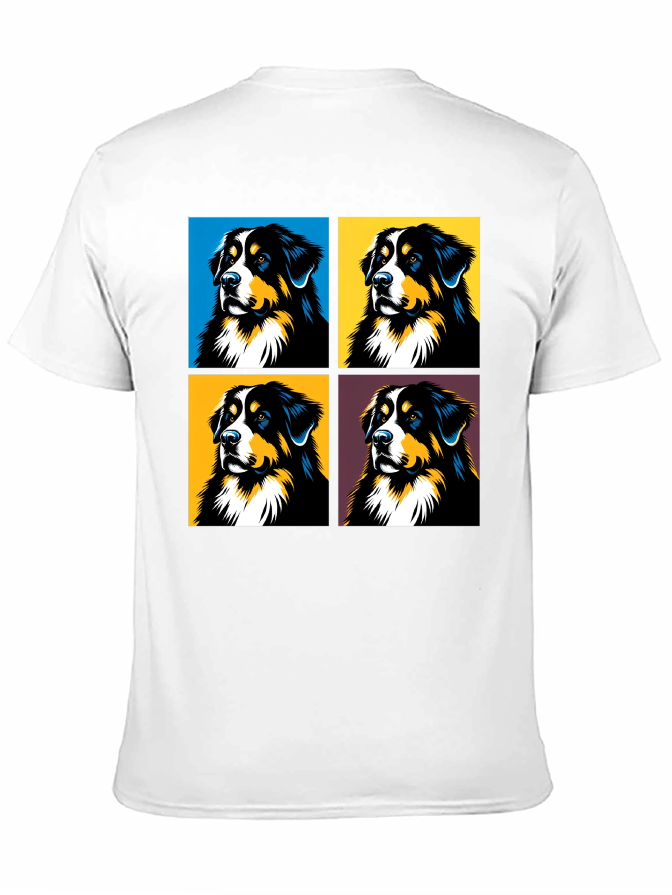 Black Dog Pop Art T-Shirt - Stylish Canine Tee view 11