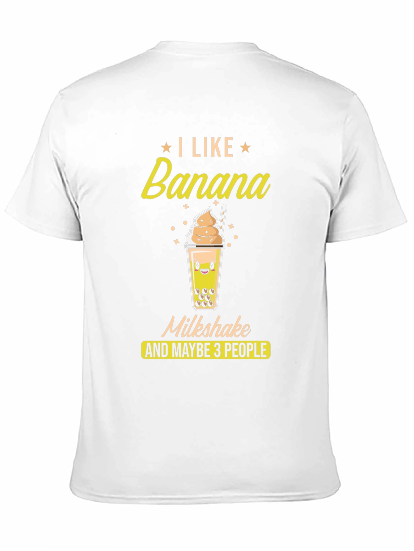 Black Banana Milkshake T-Shirt - Funny Graphic Tee view 11