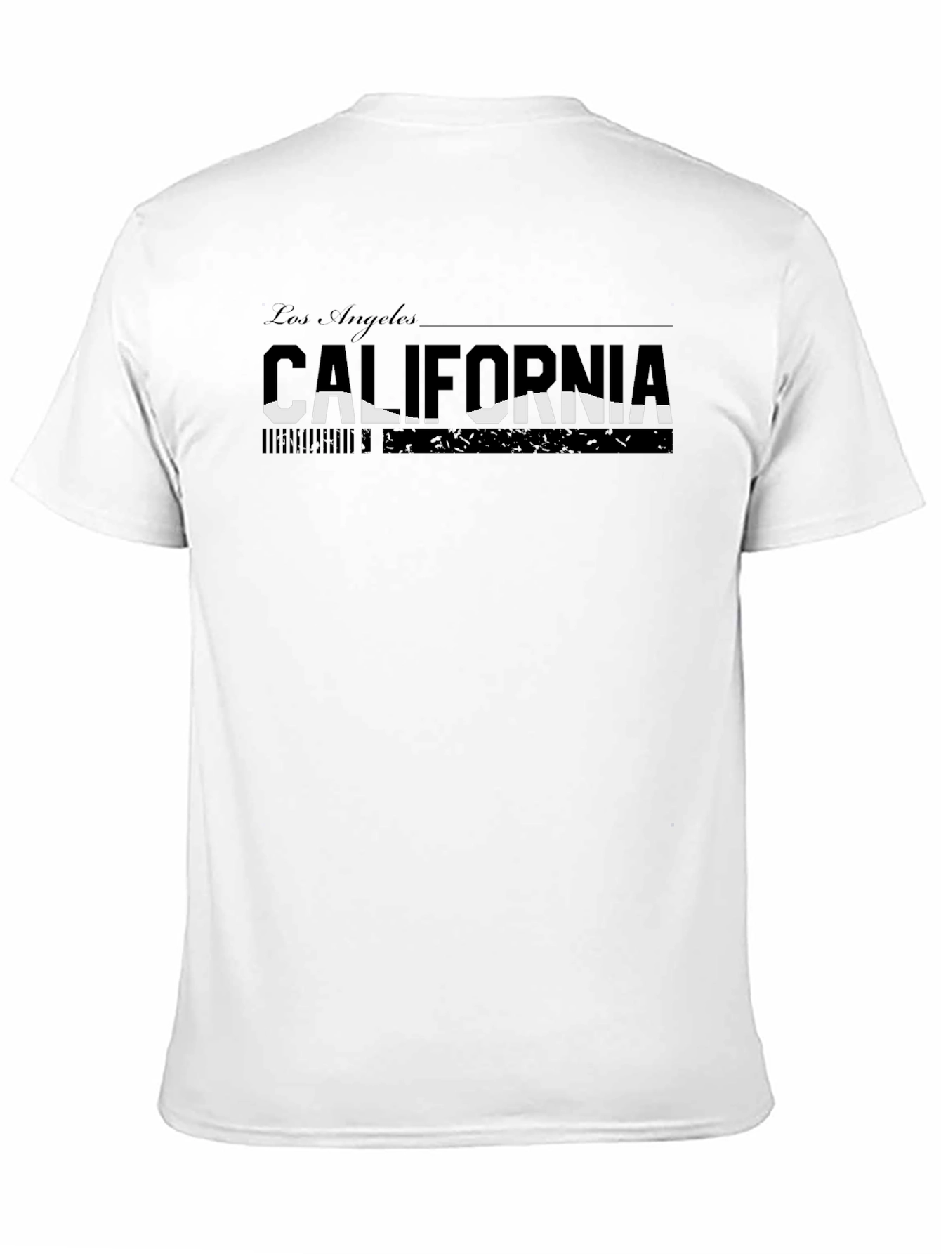 Black Los Angeles California Graphic Tee view 11