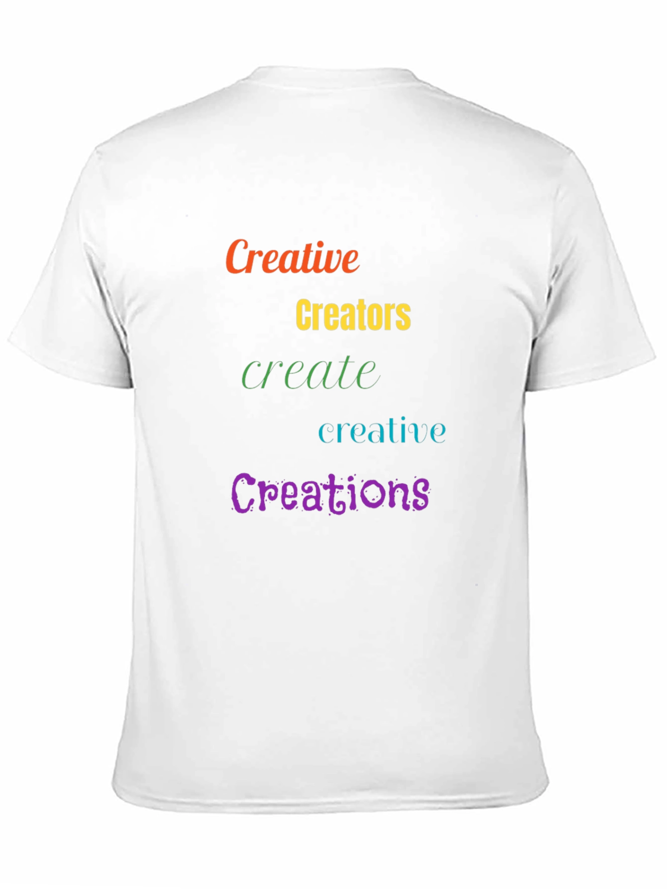 Black Creative Creations T-Shirt view 11