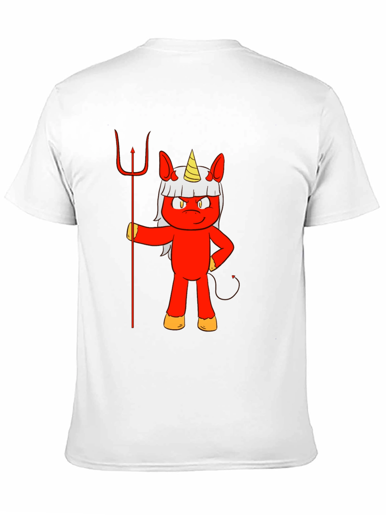 Devil Unicorn Graphic T-Shirt - 11