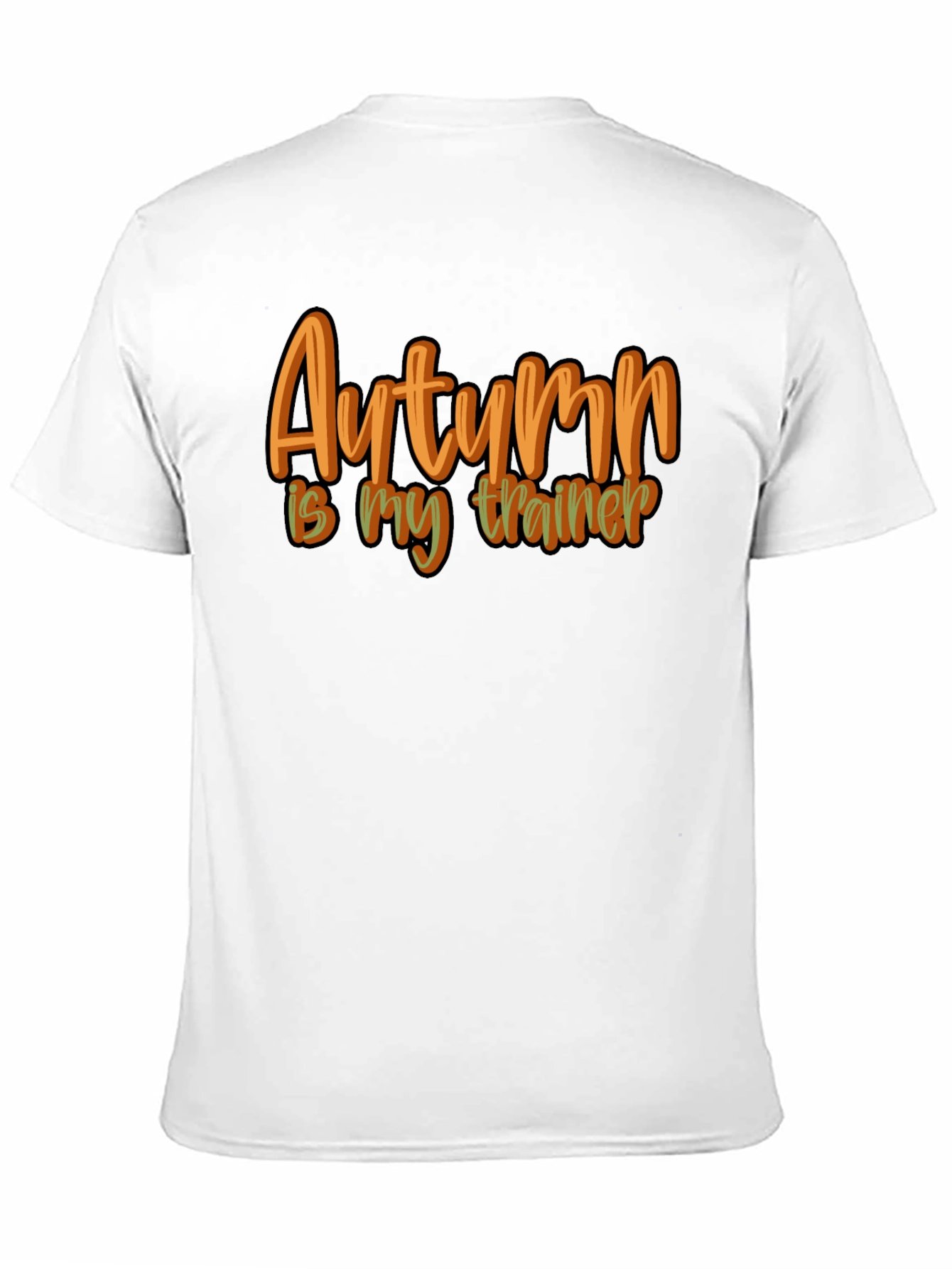 Black Autumn is my Trainer - Graphic T-Shirt view 11