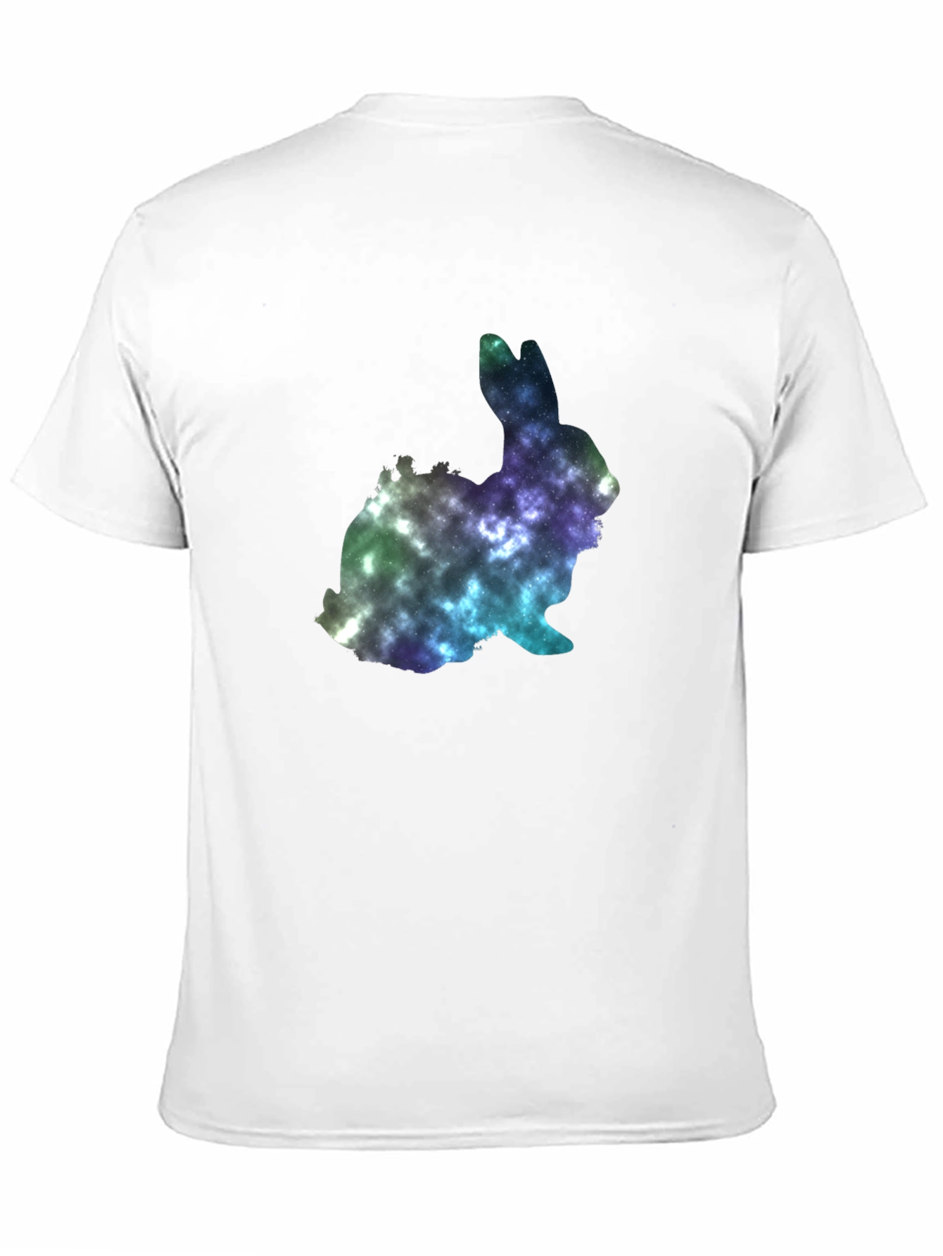 Cosmic Rabbit Black T-Shirt - 11