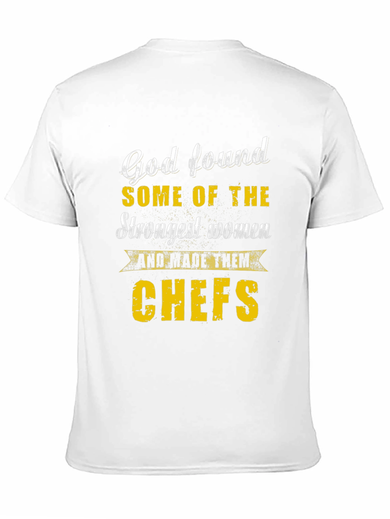 Black God Found The Strongest Women Chefs Graphic T-Shirt view 11