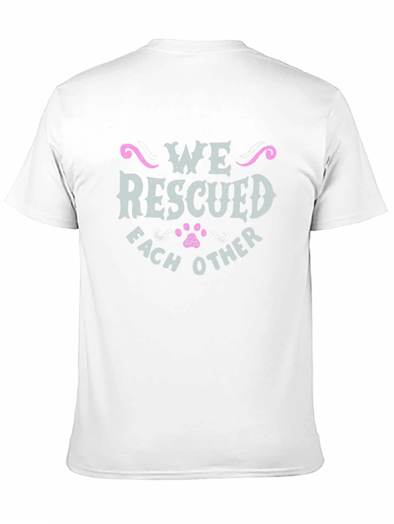 We Rescued Each Other Graphic Tee - Black - 11