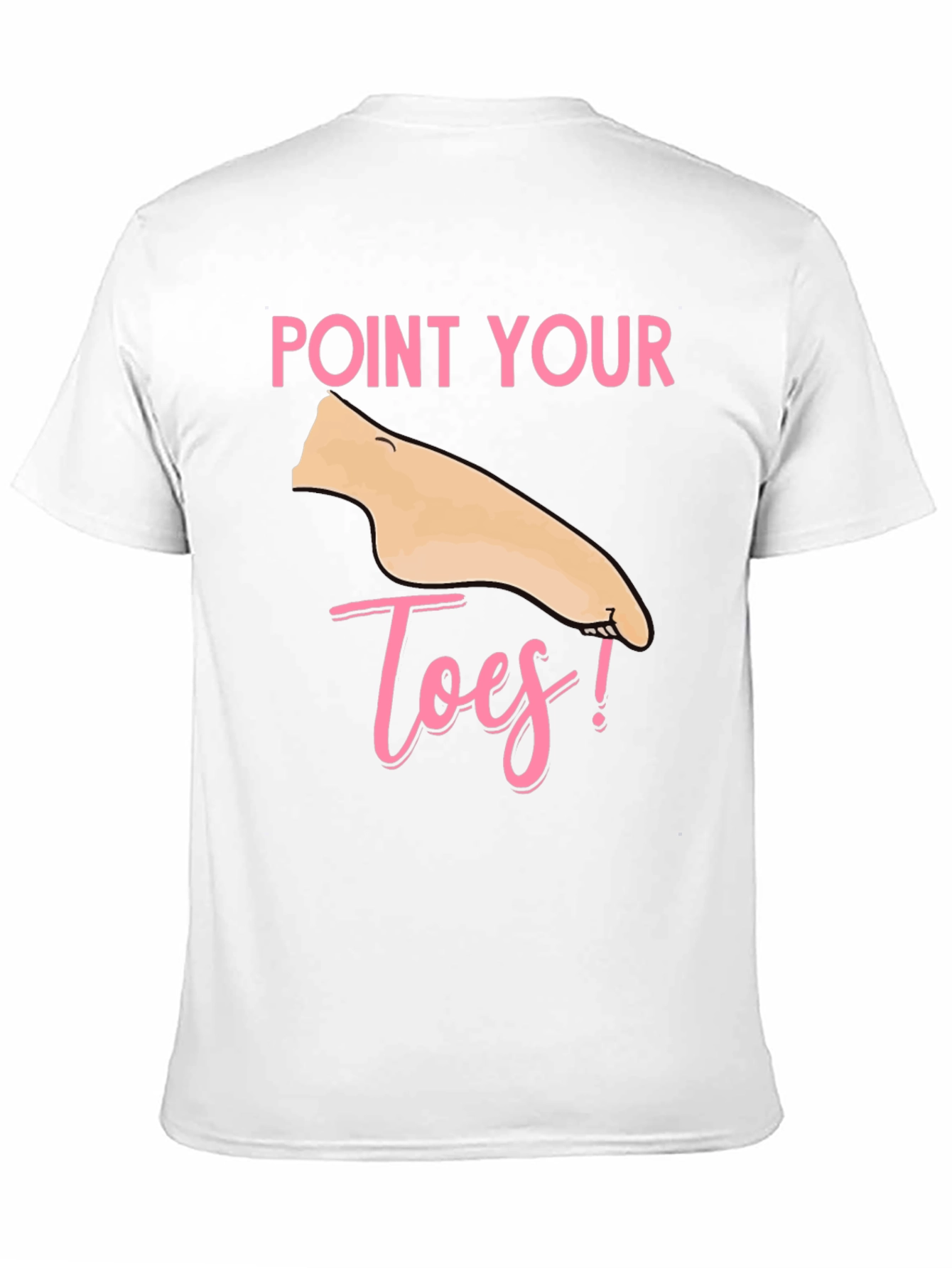 Black Point Your Toes T-Shirt - Fun & Unique! view 11