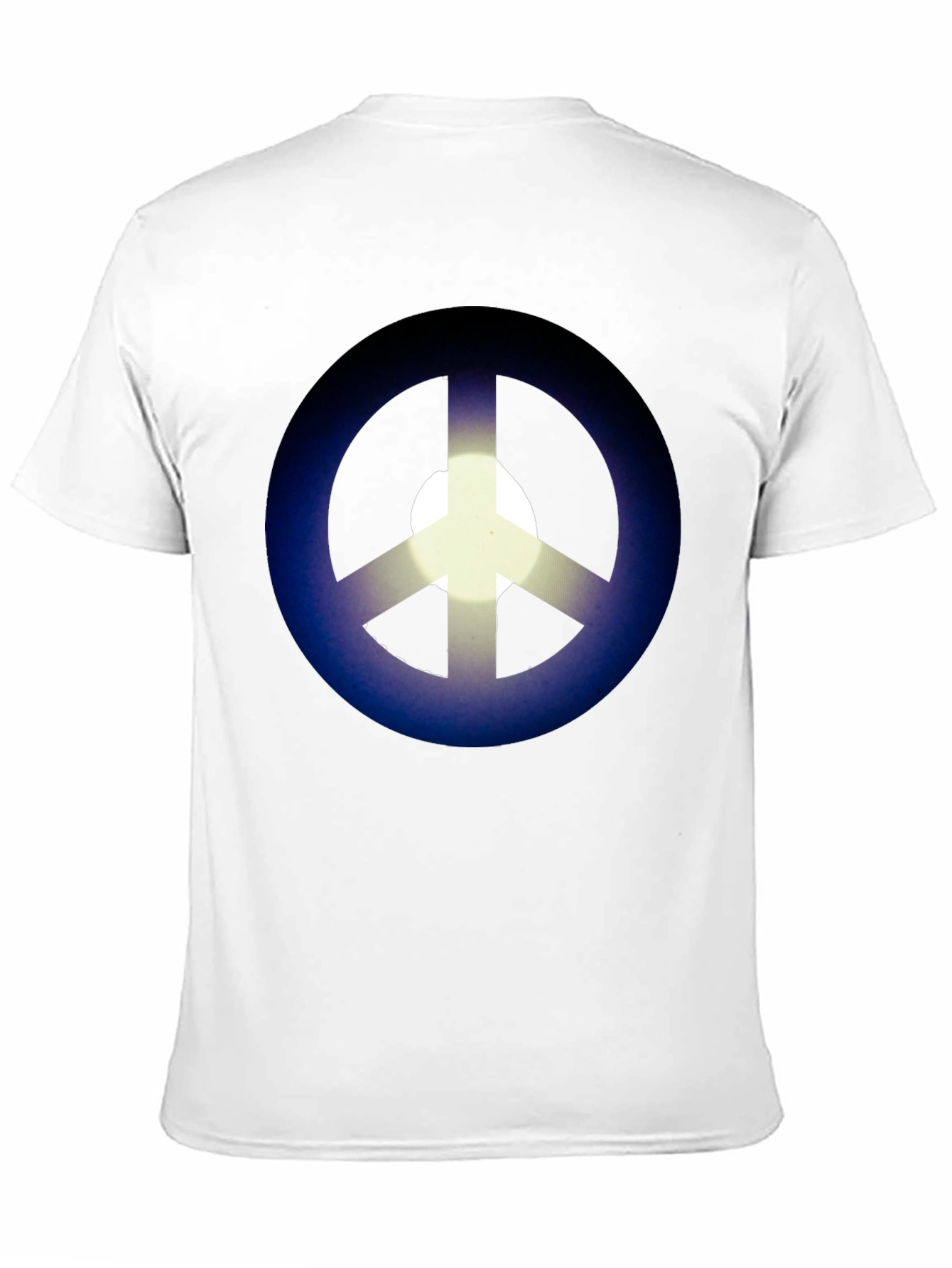 Black Peace Sign Graphic T-Shirt - Black view 11